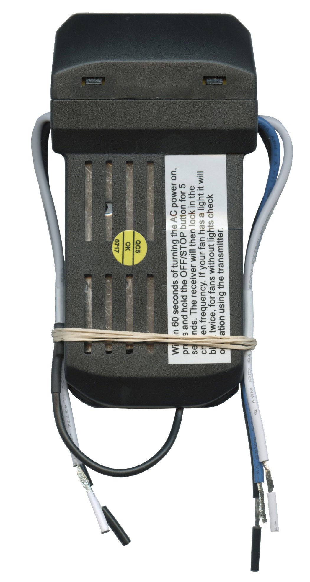 Anderic UC7067RYA Replacement Ceiling Fan Receiver for Harbor Breeze