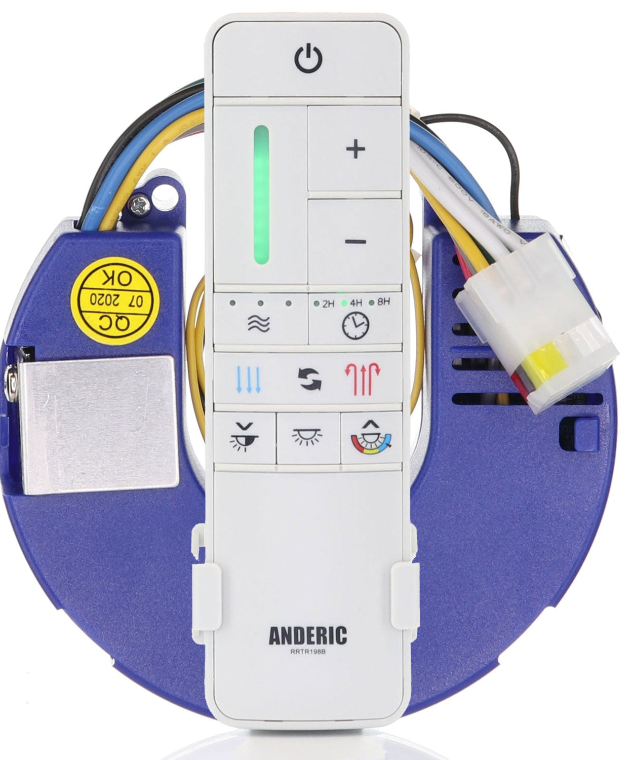 Anderic UC786N37-TR198B Remote Control Ceiling Fan Kit for FANIMATION SLINGER v2