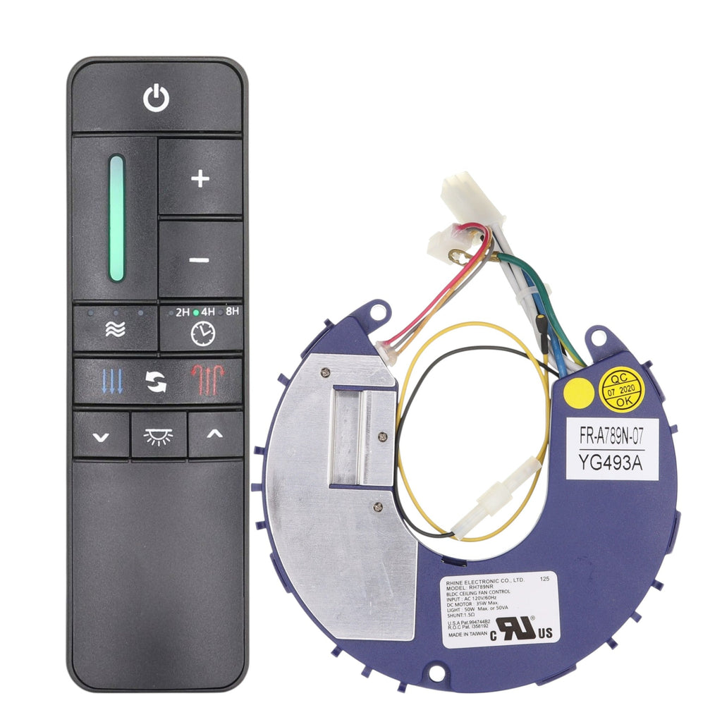 Anderic UC789N-07 / RR7225T Remote Control Ceiling Fan Kit for Home Decorators Collection YG493A Kensgrove 54 Inch - UC789N07-RR7225T-KIT