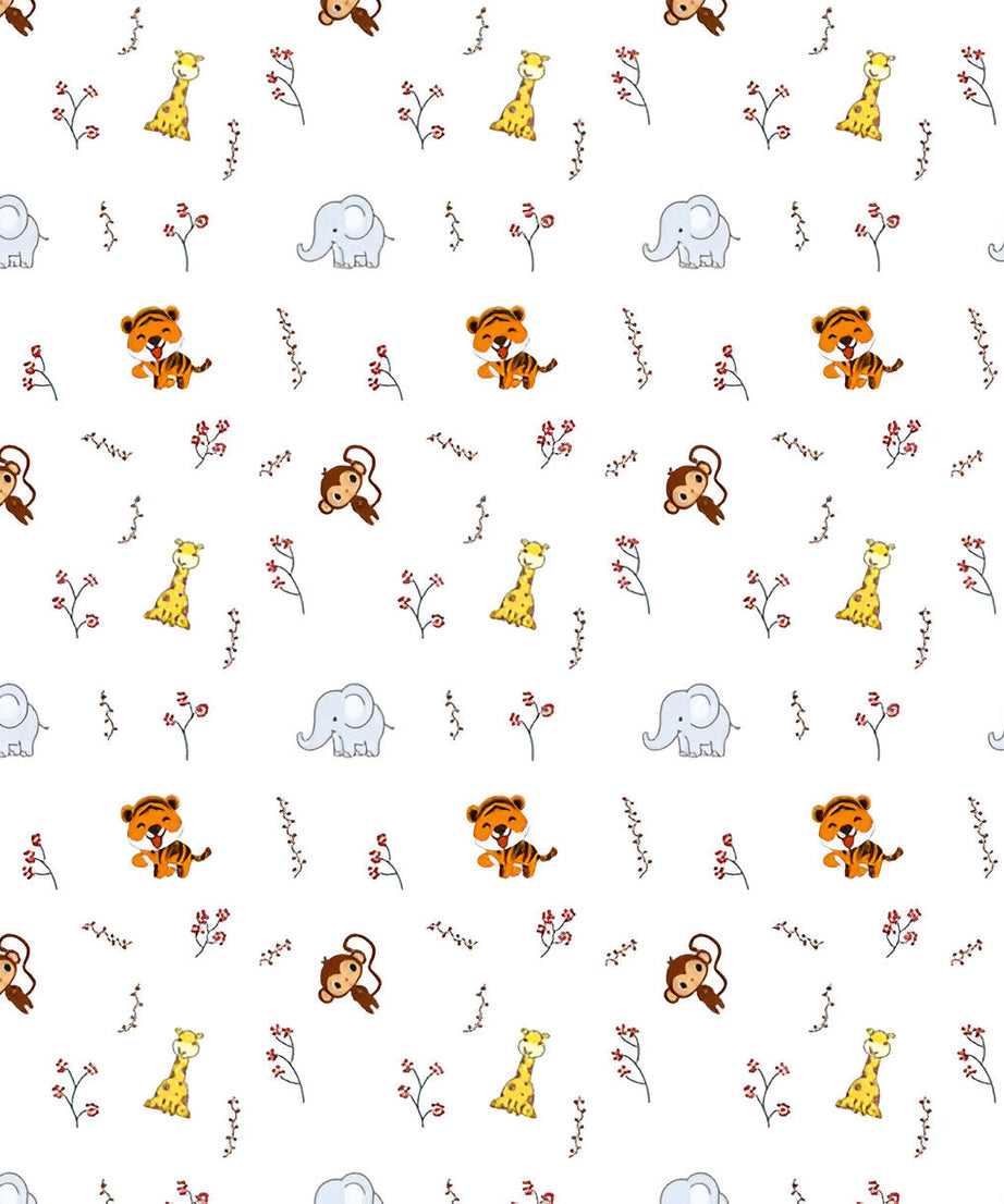 Animal Themed Baby Room Curtain