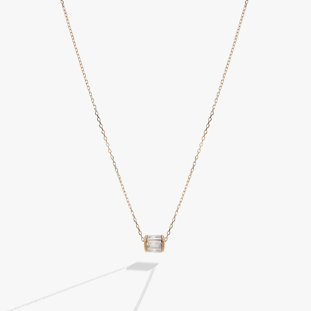 April Birthstone Precious Pendant Necklace