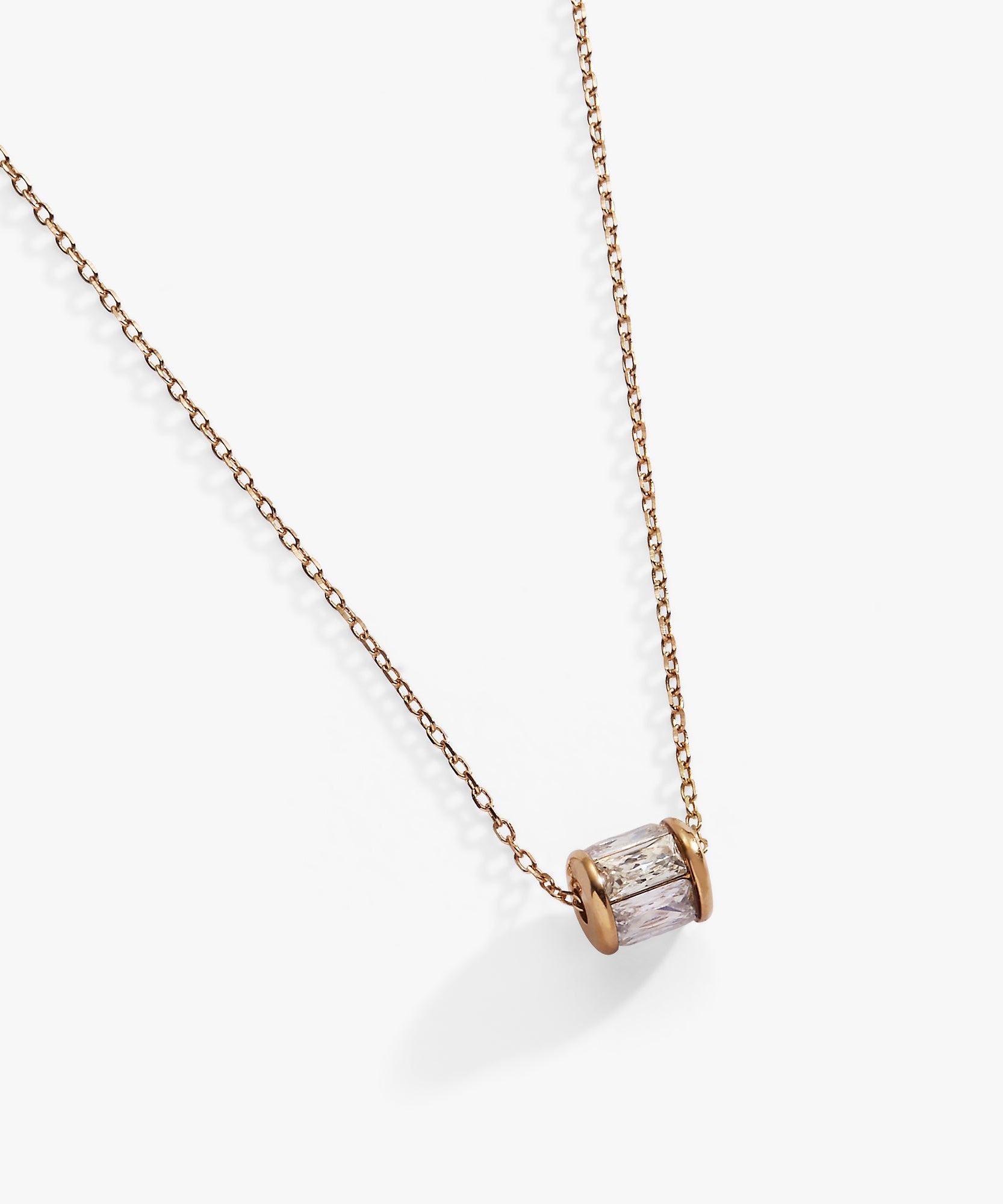 April Birthstone Precious Pendant Necklace