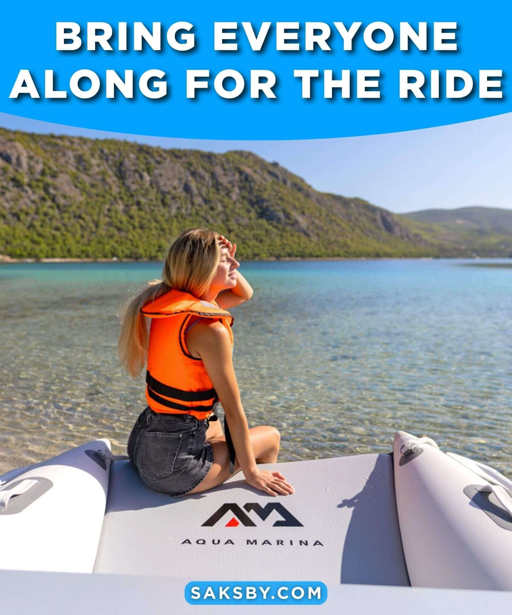 Aqua Marina Aircat 11FT 5-Person High-Speed Inflatable Catamaran With DWF Air Deck [BT-AC335] (SAK10650)