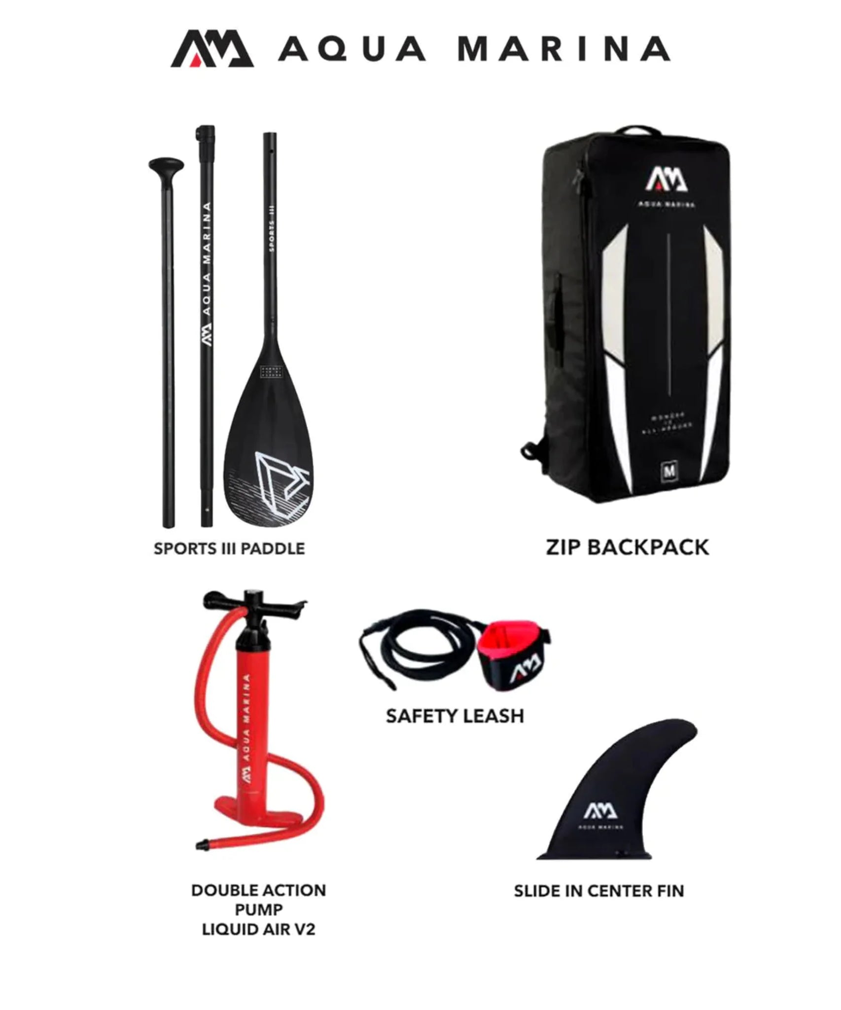 Aqua Marina Atlas 12FT All-Around Inflatable Paddleboard [BT-21ATP] (SAK57569)