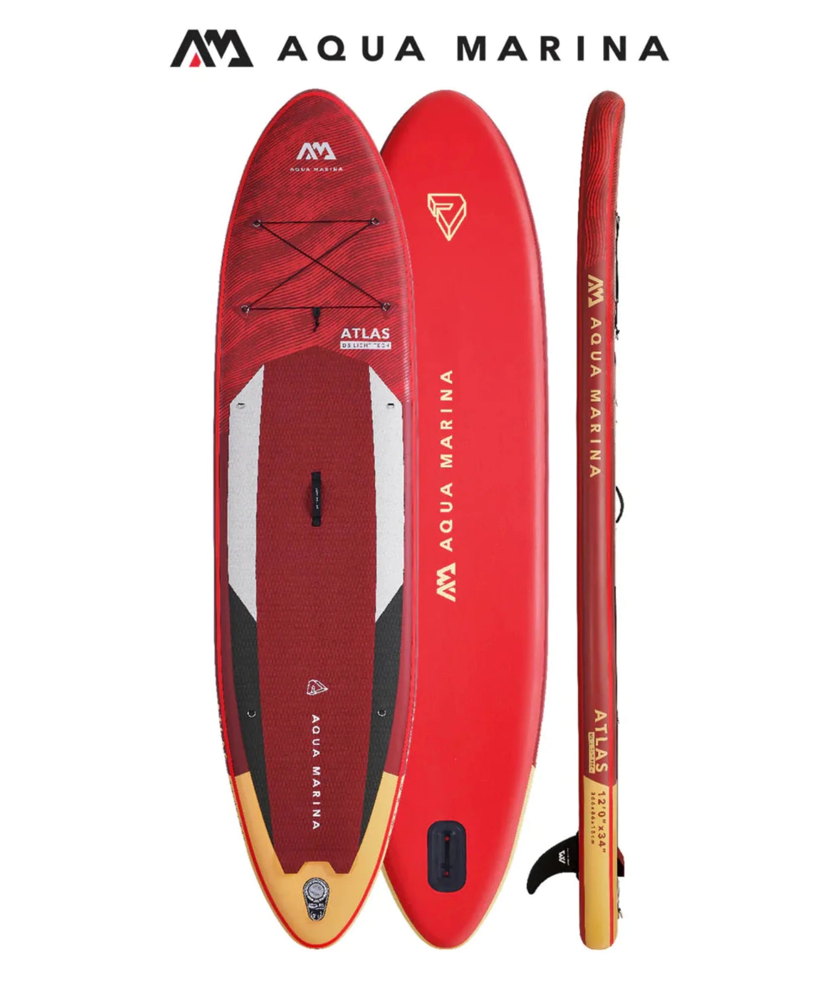 Aqua Marina Atlas 12FT All-Around Inflatable Paddleboard [BT-21ATP] (SAK57569)