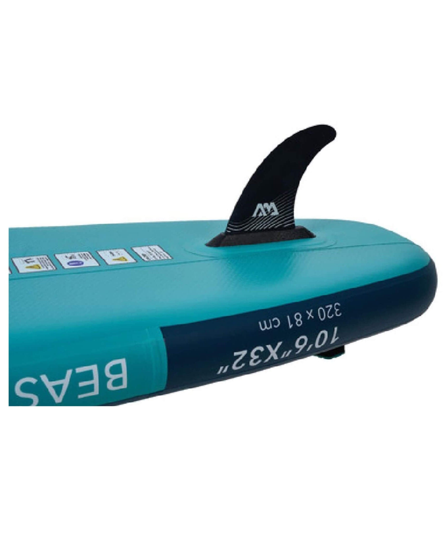 Aqua Marina Beast 10FT Advanced All-Around Inflatable SUP With Carbon Hybrid Paddle [BT-23BEP] (SAK89512)