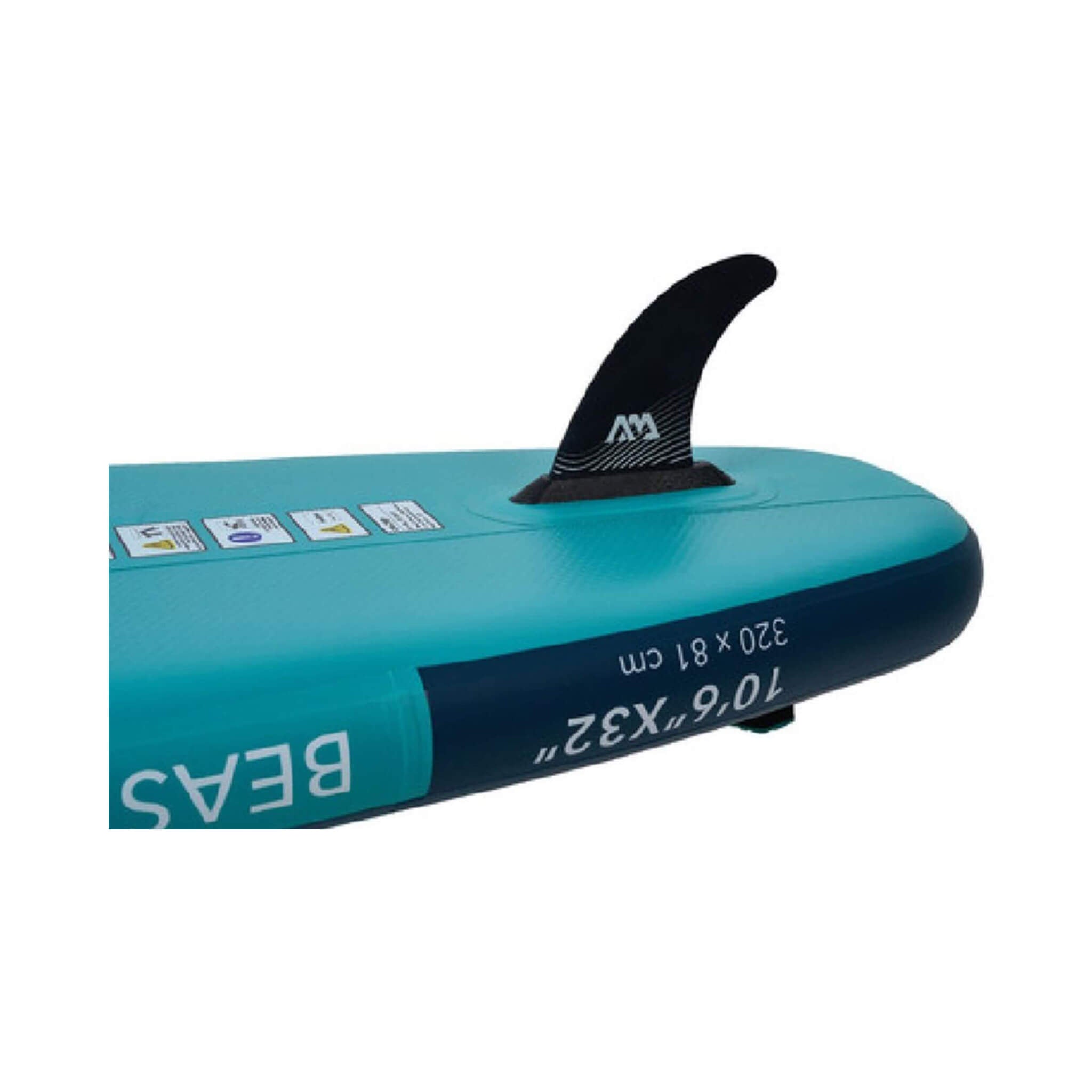 Aqua Marina Beast 10FT Advanced All-Around Inflatable SUP With Carbon Hybrid Paddle [BT-23BEP] (SAK89512)