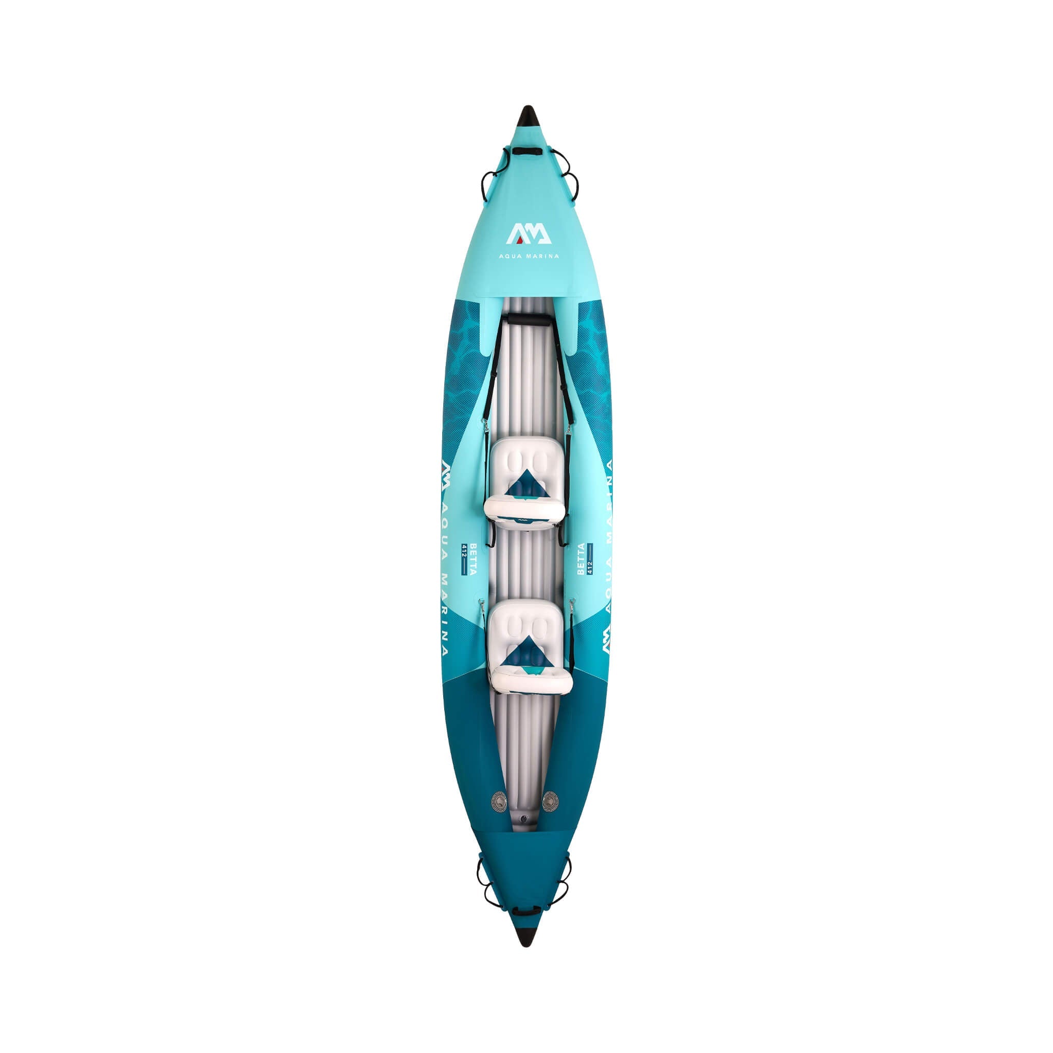 Aqua Marina Betta 14FT 2-Person Inflatable Recreational Kayak With Paddles [BE-412] (SAK01375)