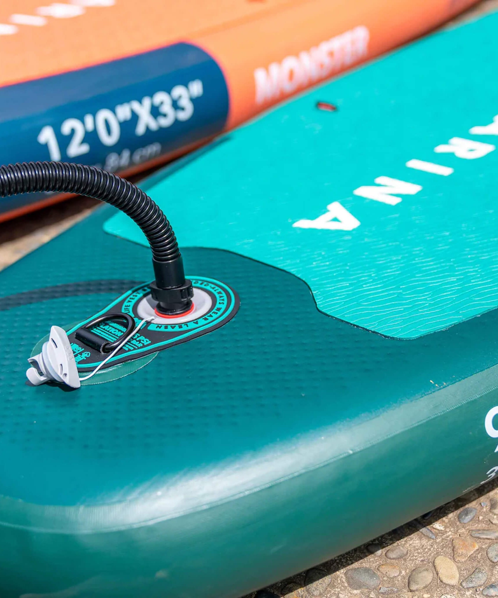 Aqua Marina Breeze 9FT Green Compact Inflatable SUP With Drop Stitch Light Technology [BT-23BRP] (SAK68745)