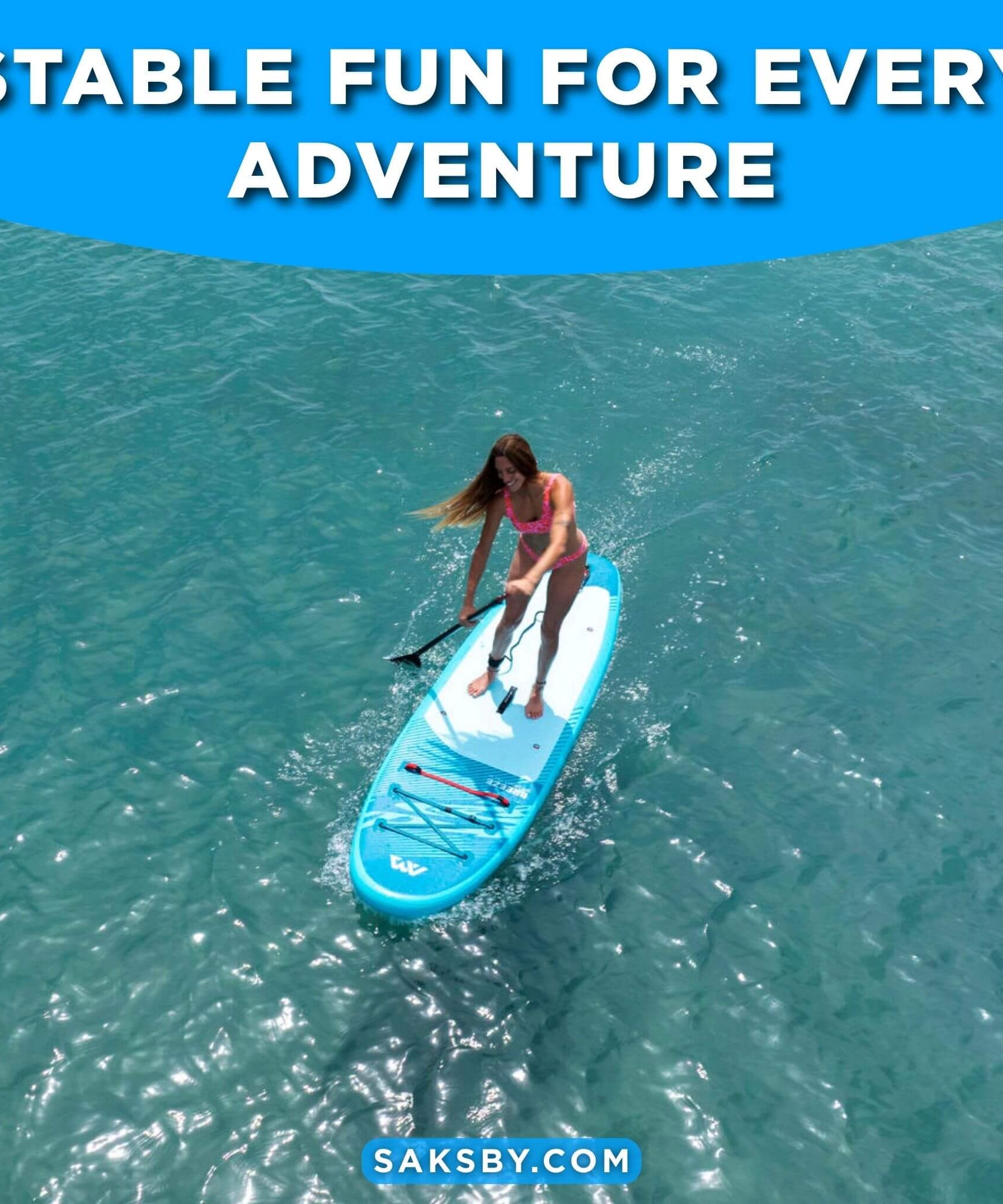 Aqua Marina Breeze 9FT Green Compact Inflatable SUP With Drop Stitch Light Technology [BT-23BRP] (SAK68745)