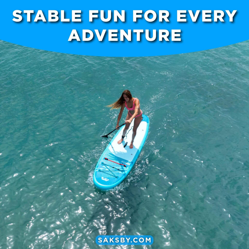 Aqua Marina Breeze 9FT Green Compact Inflatable SUP With Drop Stitch Light Technology [BT-23BRP] (SAK68745)