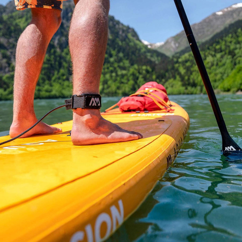 Aqua Marina Fusion 10FT Premium All-Around SUP W/ Durable PVC Rail Layers & Grooved EVA Footpad [BT-23FUP] (SAK37195)