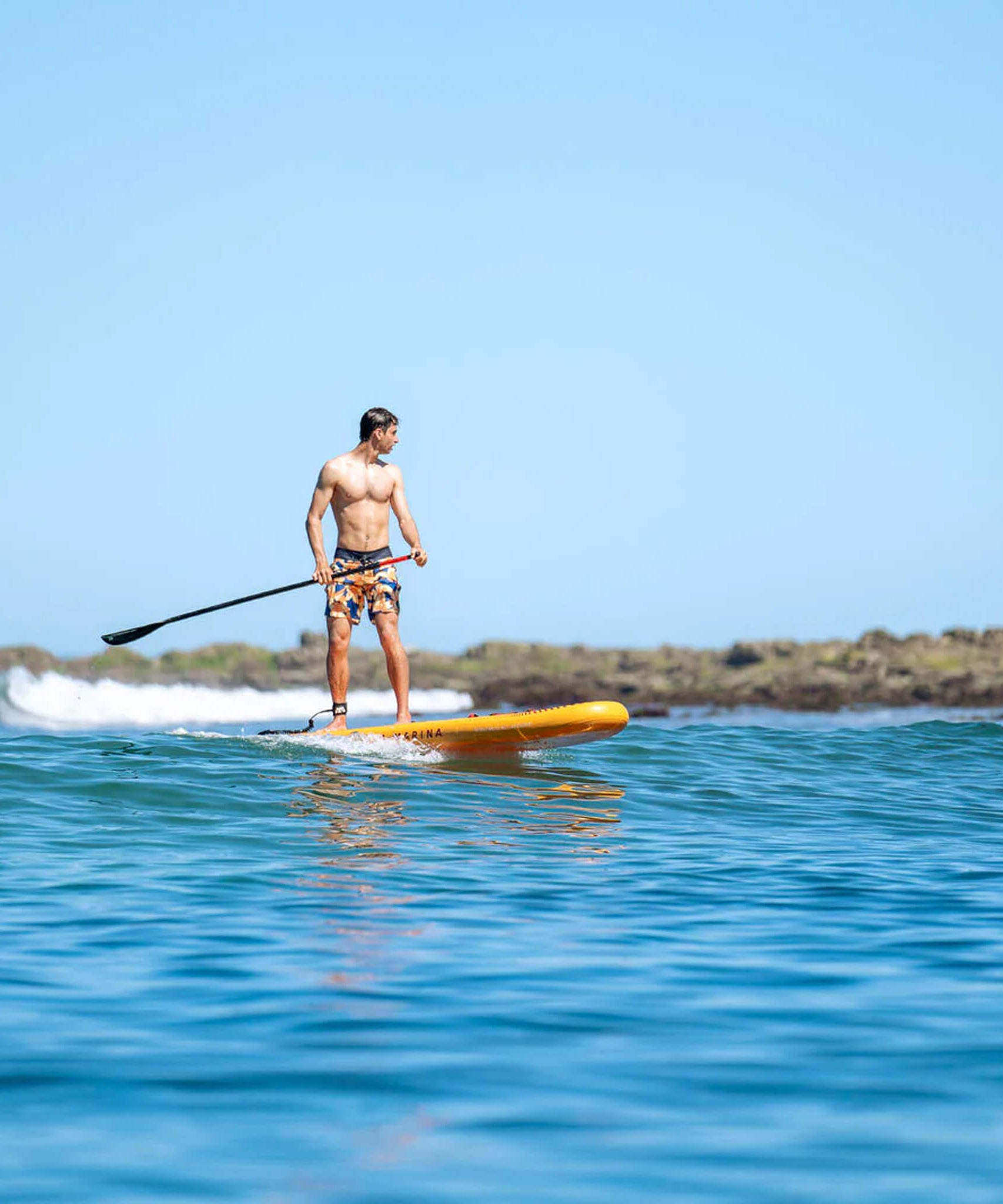 Aqua Marina Fusion 10FT Premium All-Around SUP W/ Durable PVC Rail Layers & Grooved EVA Footpad [BT-23FUP] (SAK37195)