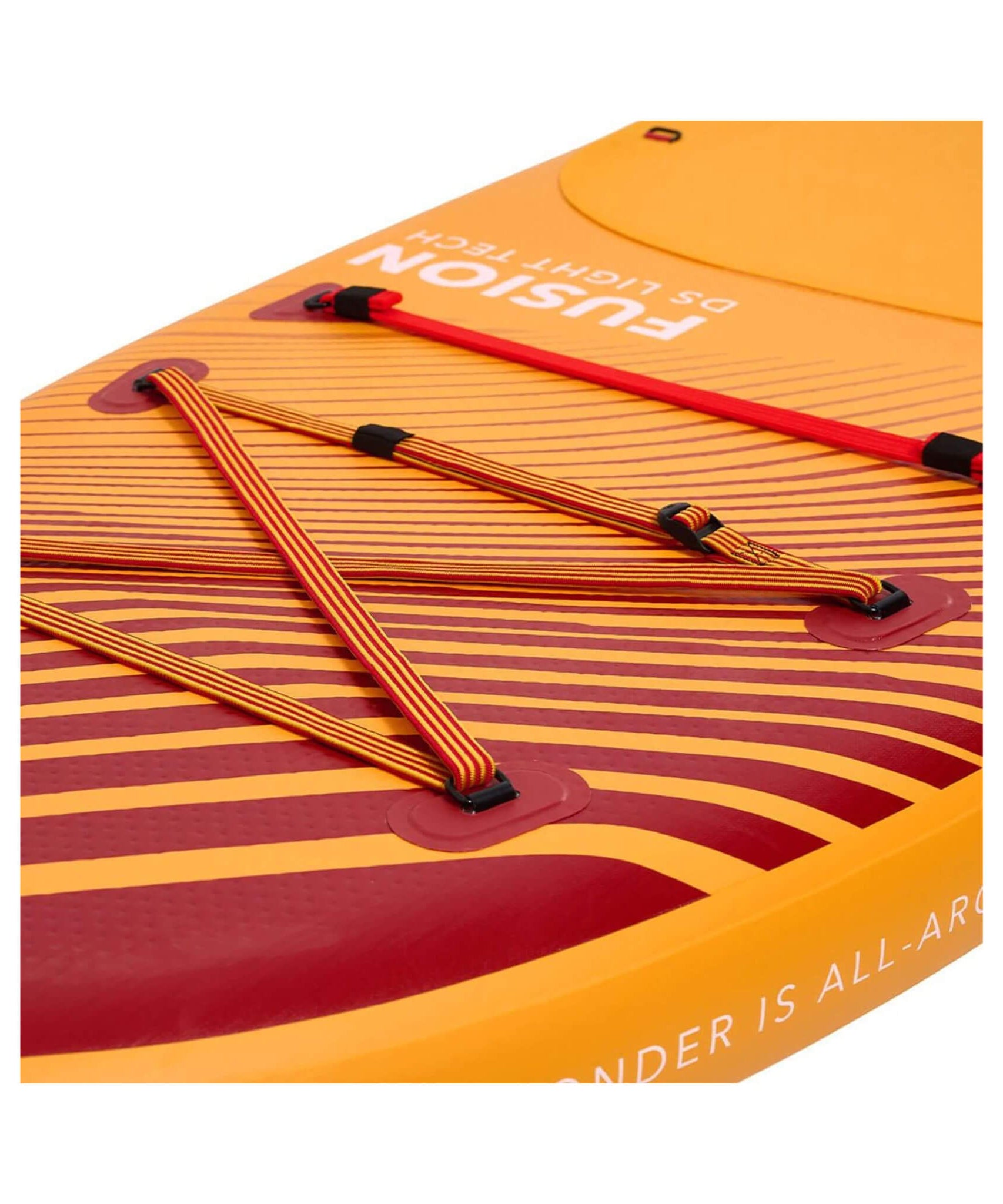 Aqua Marina Fusion 10FT Premium All-Around SUP W/ Durable PVC Rail Layers & Grooved EVA Footpad [BT-23FUP] (SAK37195)