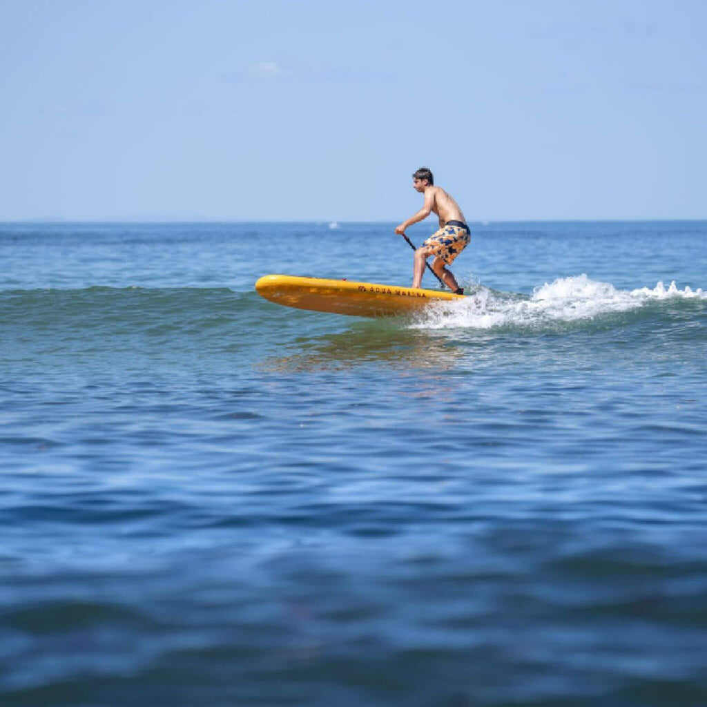 Aqua Marina Fusion 10FT Premium All-Around SUP W/ Durable PVC Rail Layers & Grooved EVA Footpad [BT-23FUP] (SAK37195)