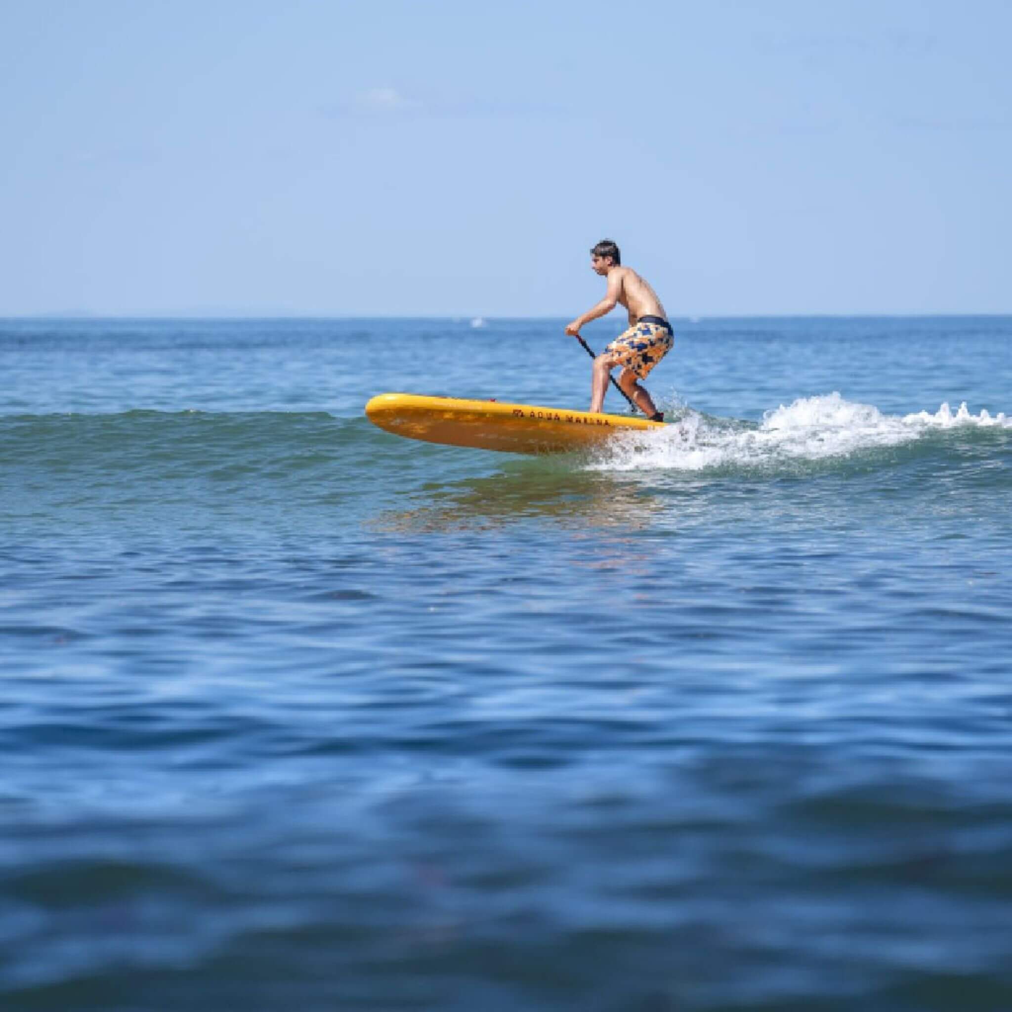 Aqua Marina Fusion 10FT Premium All-Around SUP W/ Durable PVC Rail Layers & Grooved EVA Footpad [BT-23FUP] (SAK37195)