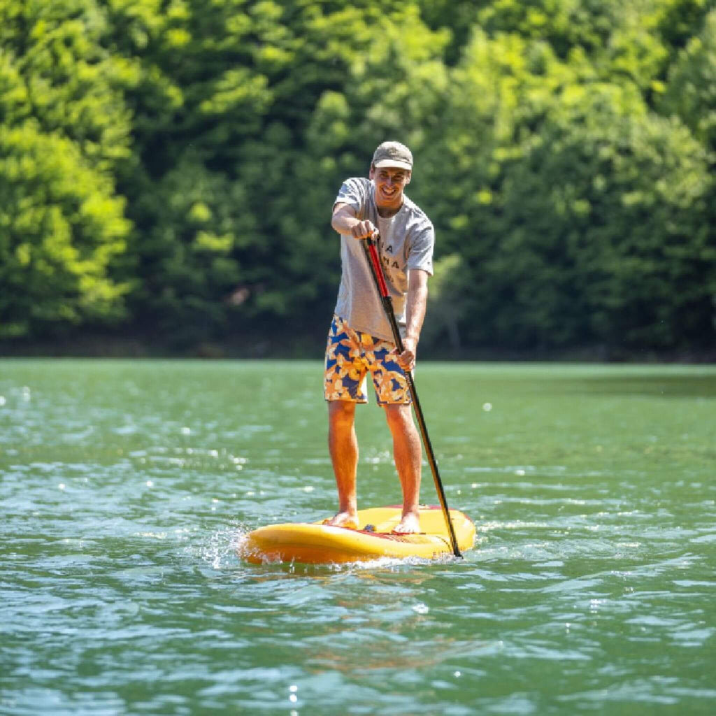Aqua Marina Fusion 10FT Premium All-Around SUP W/ Durable PVC Rail Layers & Grooved EVA Footpad [BT-23FUP] (SAK37195)