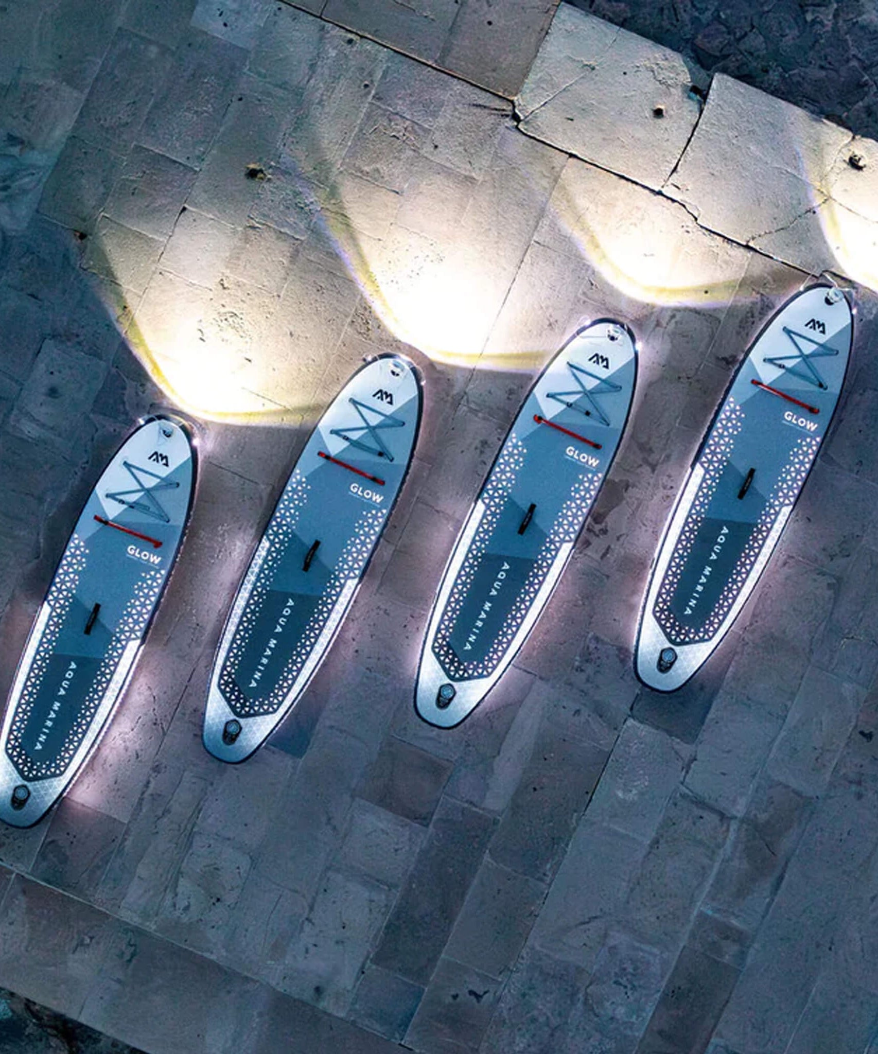 Aqua Marina Glow 10FT All-Around ISUP With Ambient Light System And Safety Leash [BT-24GL] (SAK48269)