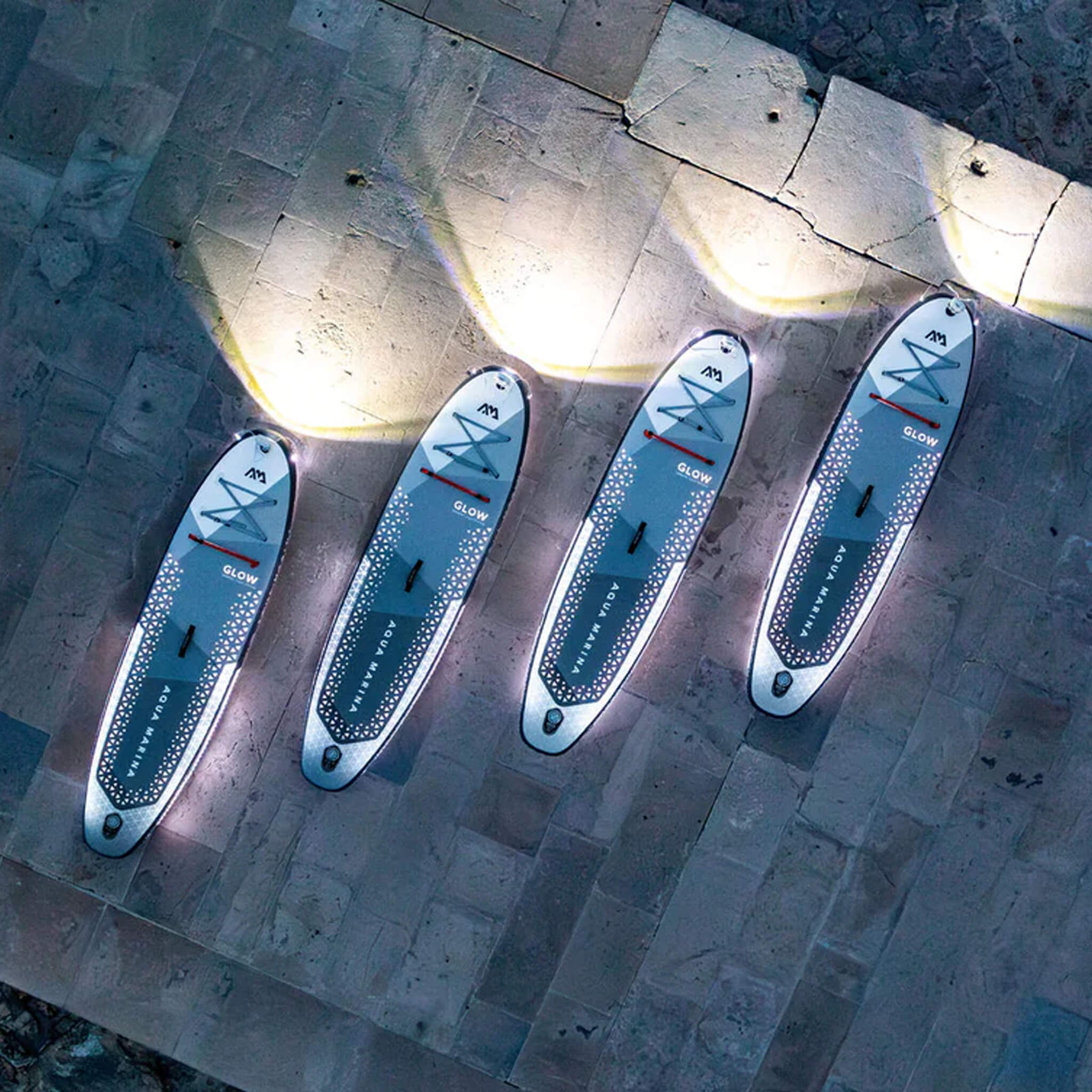 Aqua Marina Glow 10FT All-Around ISUP With Ambient Light System And Safety Leash [BT-24GL] (SAK48269)