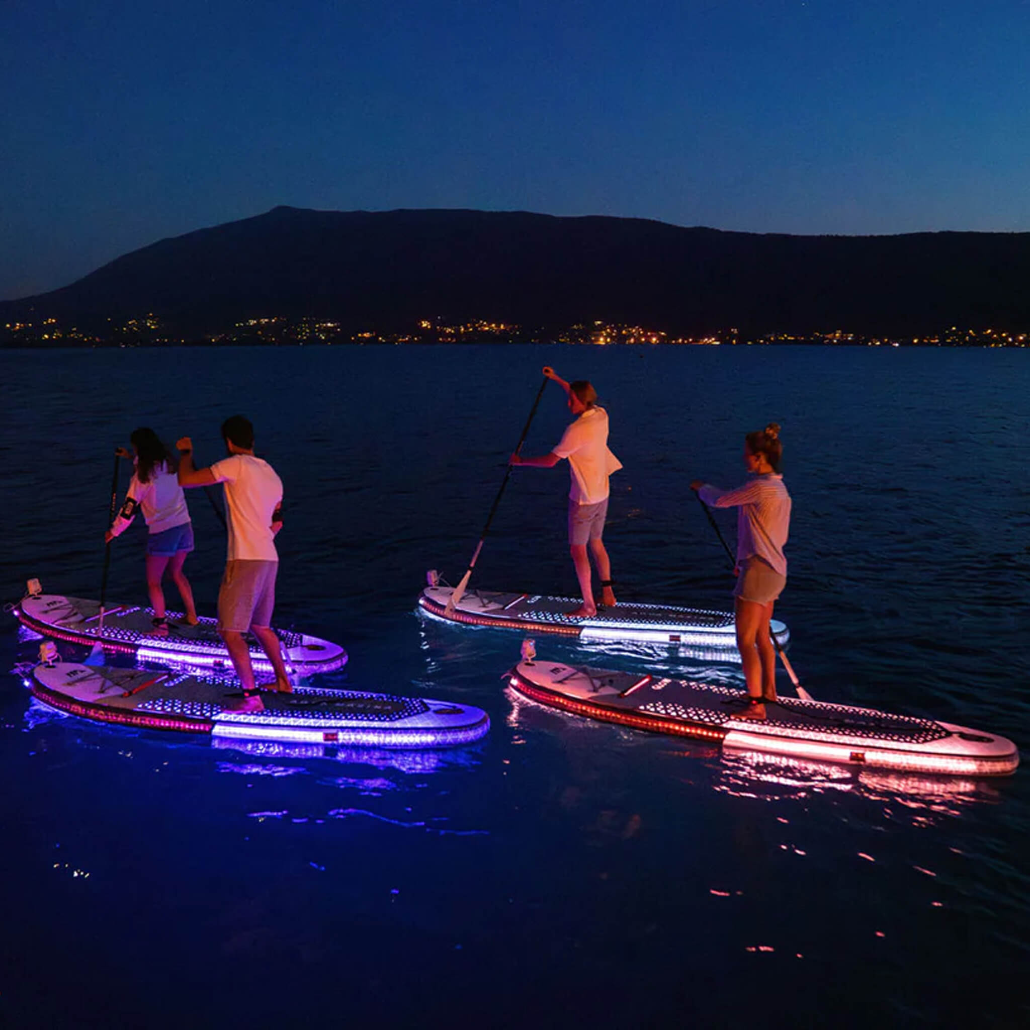 Aqua Marina Glow 10FT All-Around ISUP With Ambient Light System And Safety Leash [BT-24GL] (SAK48269)