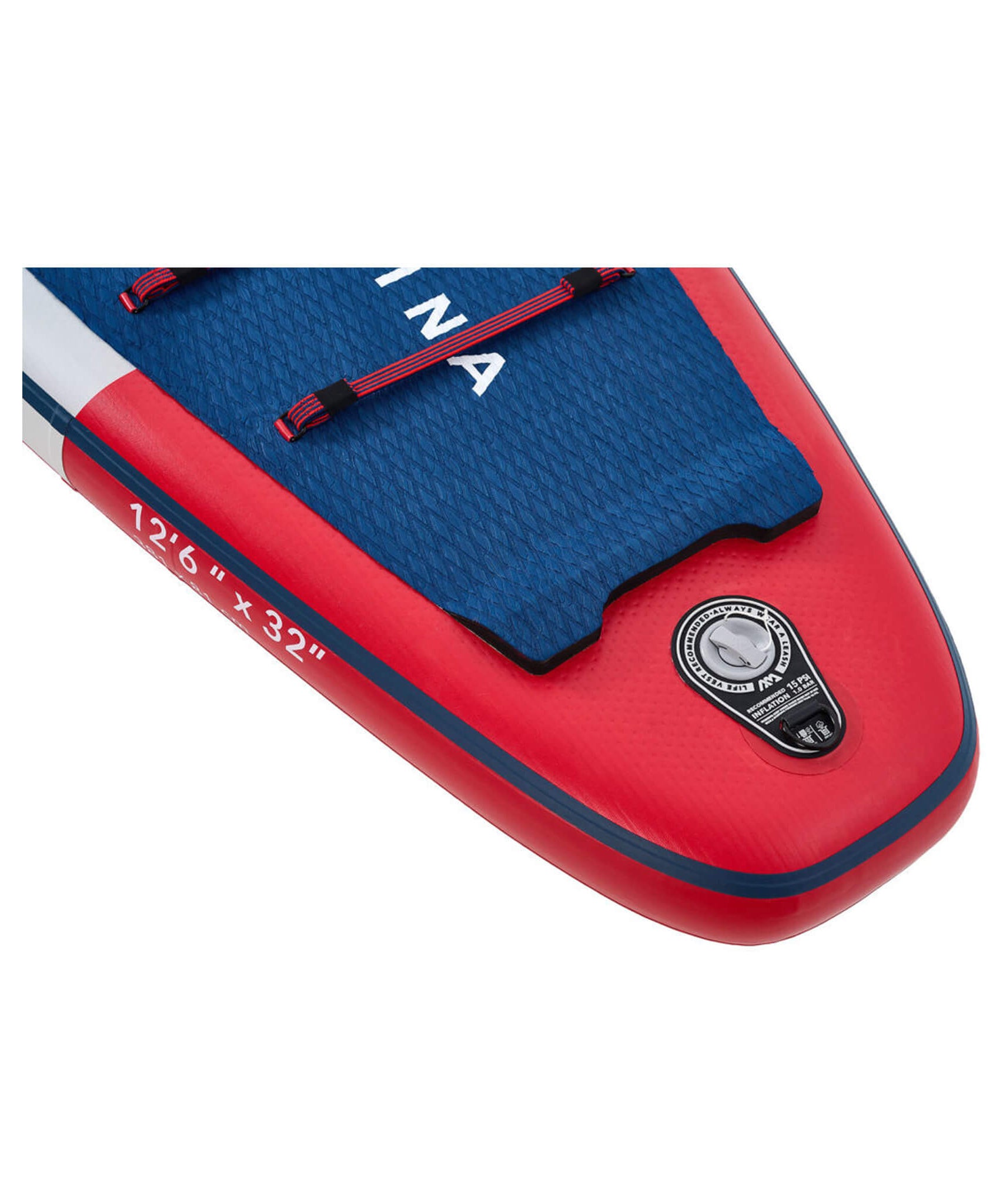 Aqua Marina Hyper 12FT Navy Touring SUP With Hydrodynamic Rail Edges & Adjustable Bungee [BT-23HY02] (SAK23285)