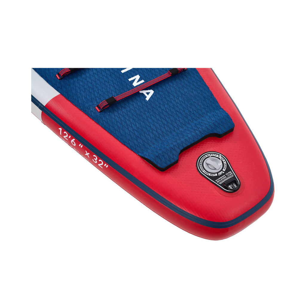 Aqua Marina Hyper 12FT Navy Touring SUP With Hydrodynamic Rail Edges & Adjustable Bungee [BT-23HY02] (SAK23285)