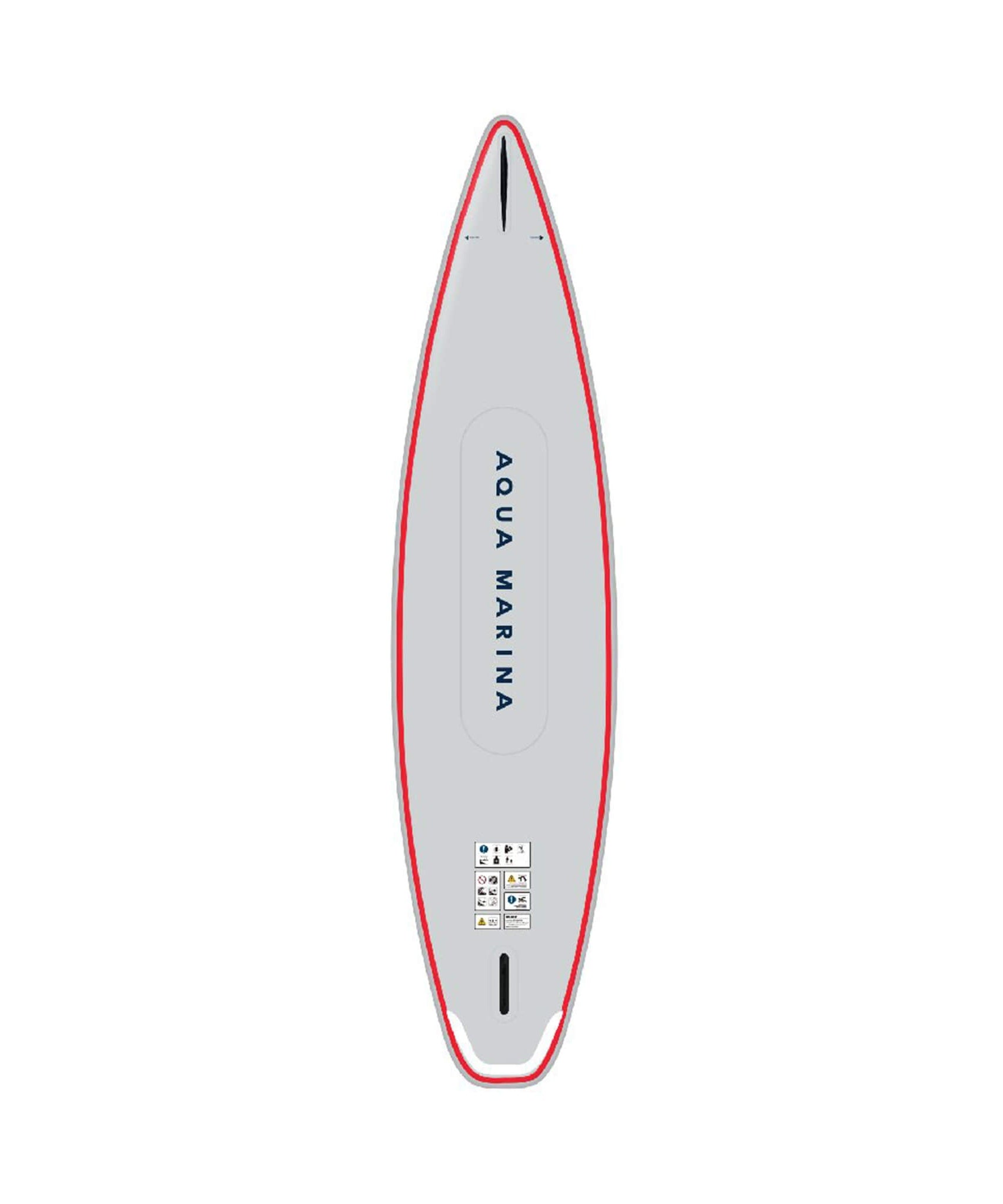 Aqua Marina Hyper 12FT Navy Touring SUP With Hydrodynamic Rail Edges & Adjustable Bungee [BT-23HY02] (SAK23285)