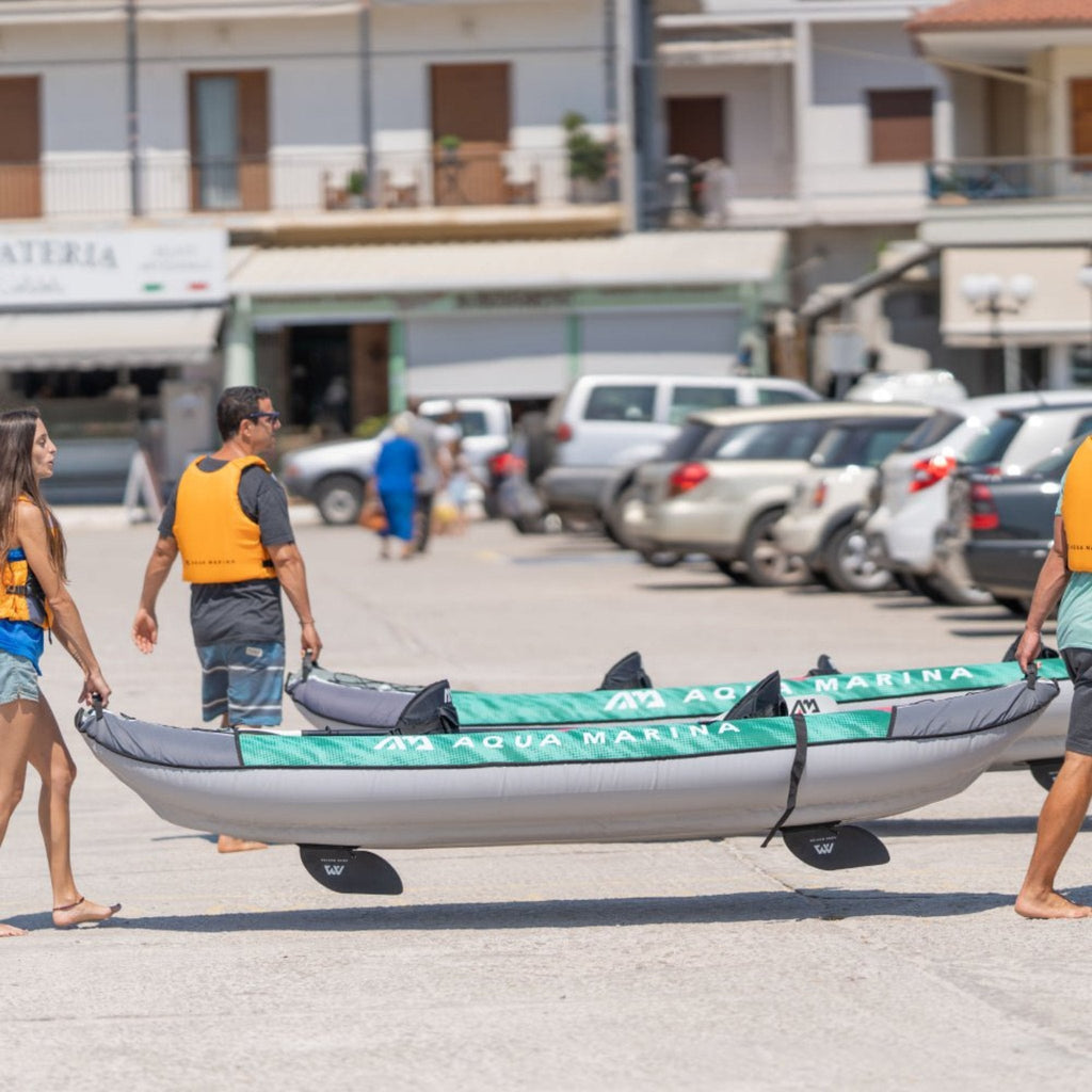 Aqua Marina Laxo 320 2-Person 10FT Recreational Kayak With High-Back Seat And Adjustable Cargo Bungee [LA-320] (SAK01396)