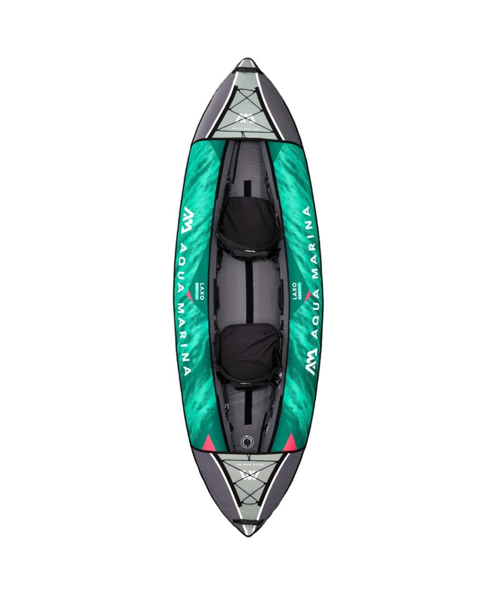 Aqua Marina Laxo 320 2-Person 10FT Recreational Kayak With High-Back Seat And Adjustable Cargo Bungee [LA-320] (SAK01396)