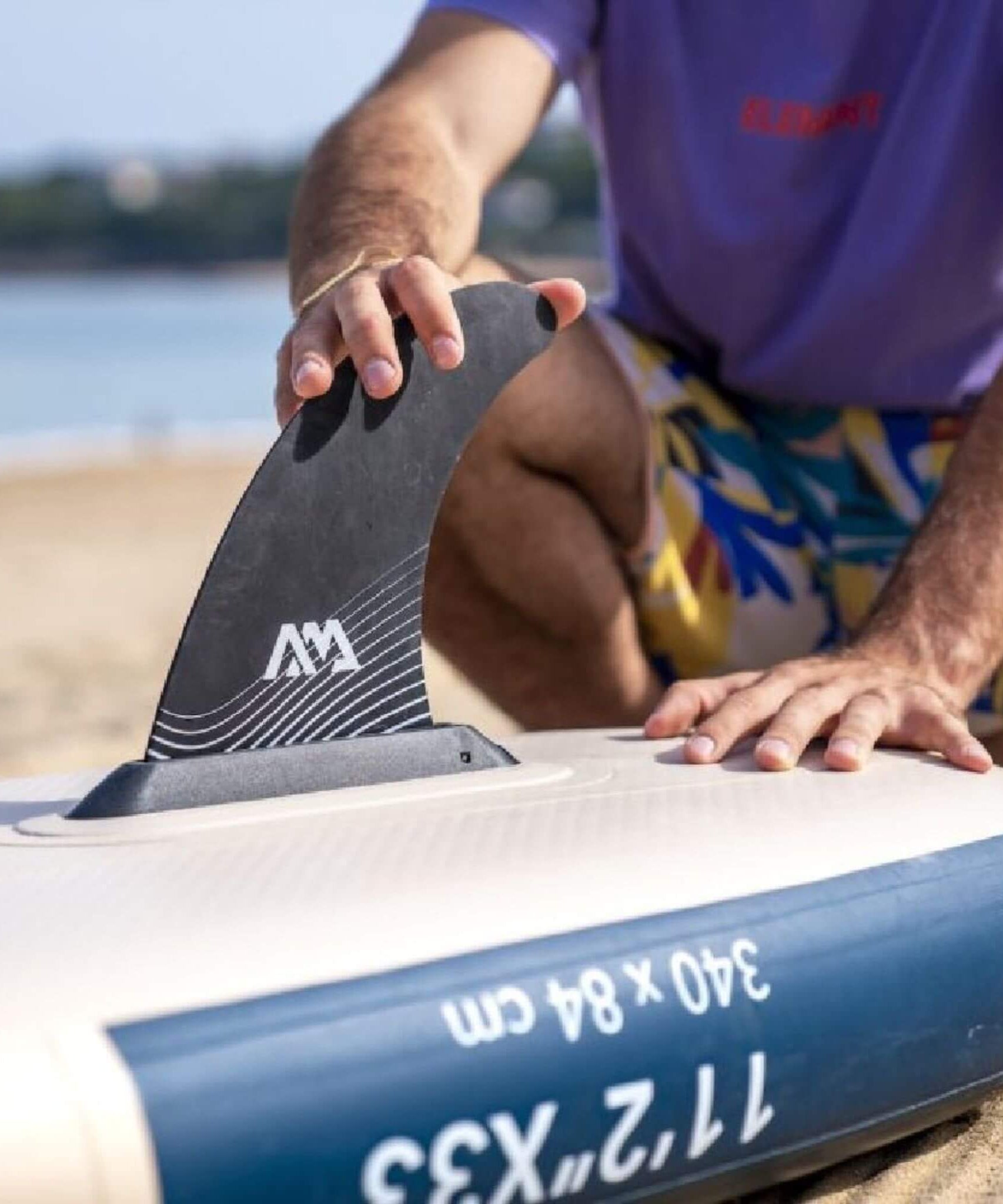 Aqua Marina Magma 11FT All-Around Inflatable SUP With Carbon Hybrid Paddle [BT-23MAP] (SAK35791)