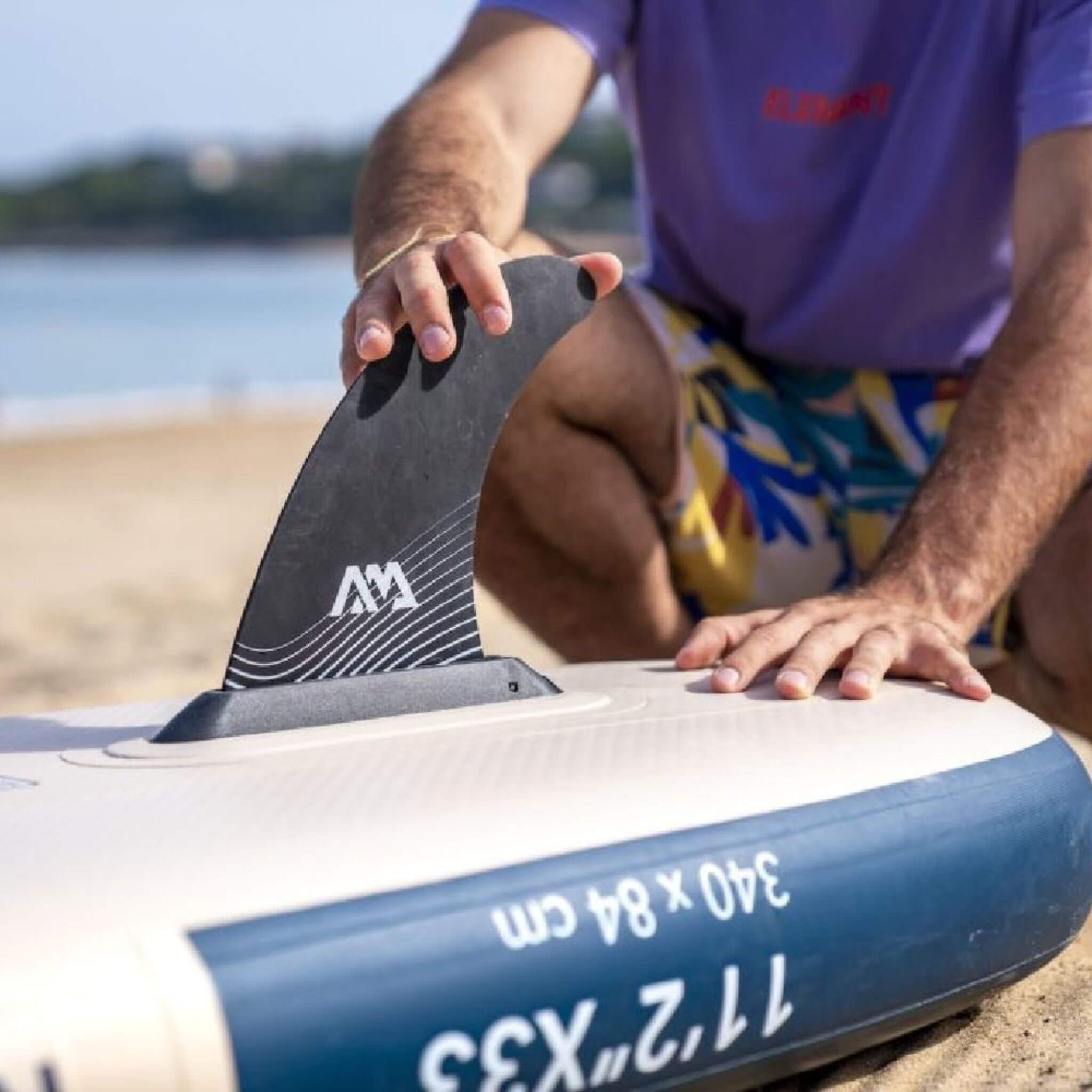 Aqua Marina Magma 11FT All-Around Inflatable SUP With Carbon Hybrid Paddle [BT-23MAP] (SAK35791)