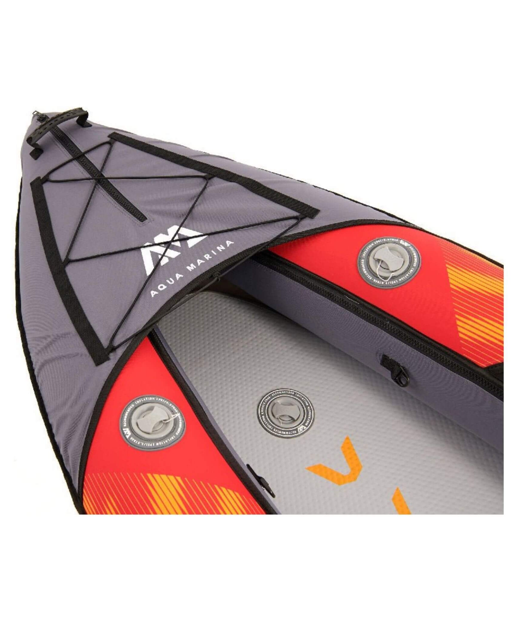 Aqua Marina Memba 330 10FT 1-Person Ultra Stiff Touring Kayak With Double Wall Fabric Floor [ME-330] (SAK56789)