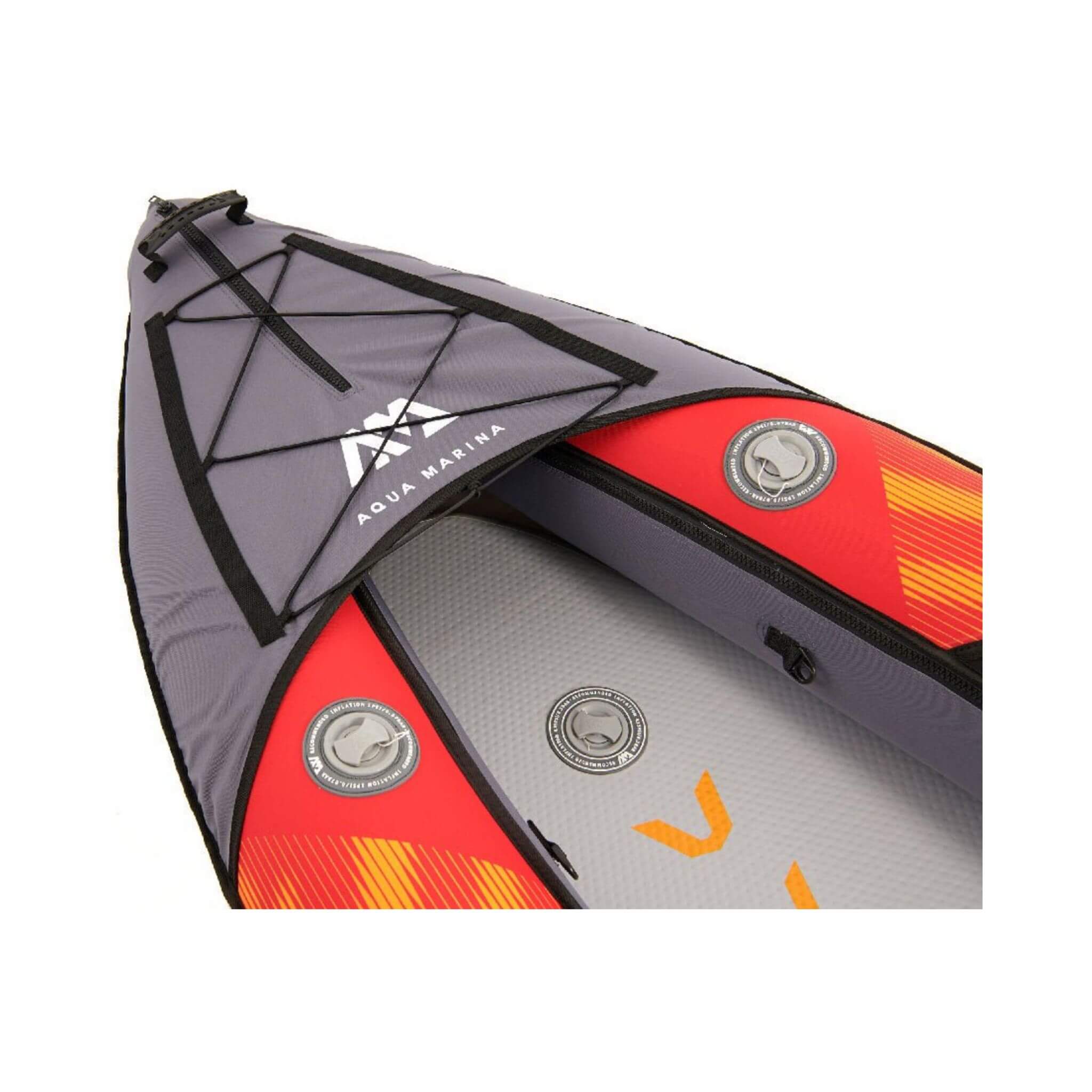 Aqua Marina Memba 330 10FT 1-Person Ultra Stiff Touring Kayak With Double Wall Fabric Floor [ME-330] (SAK56789)