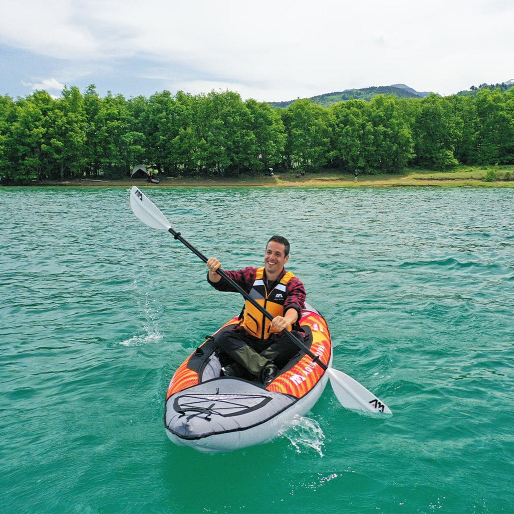 Aqua Marina Memba 330 10FT 1-Person Ultra Stiff Touring Kayak With Double Wall Fabric Floor [ME-330] (SAK56789)