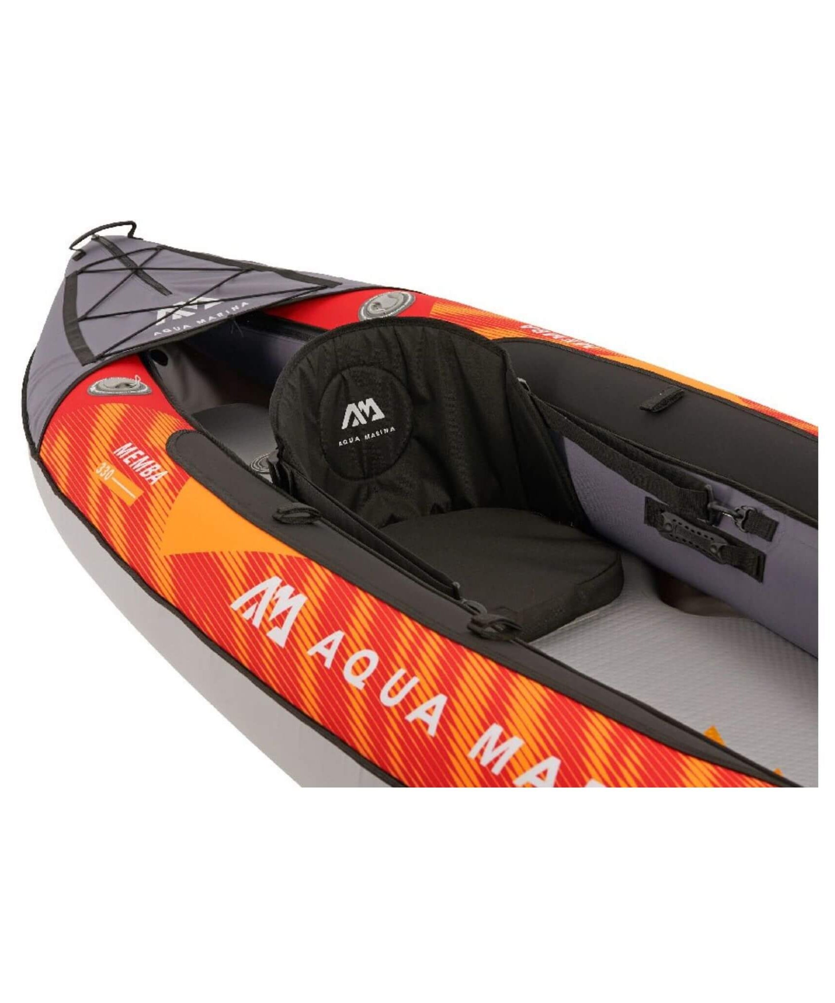 Aqua Marina Memba 330 10FT 1-Person Ultra Stiff Touring Kayak With Double Wall Fabric Floor [ME-330] (SAK56789)