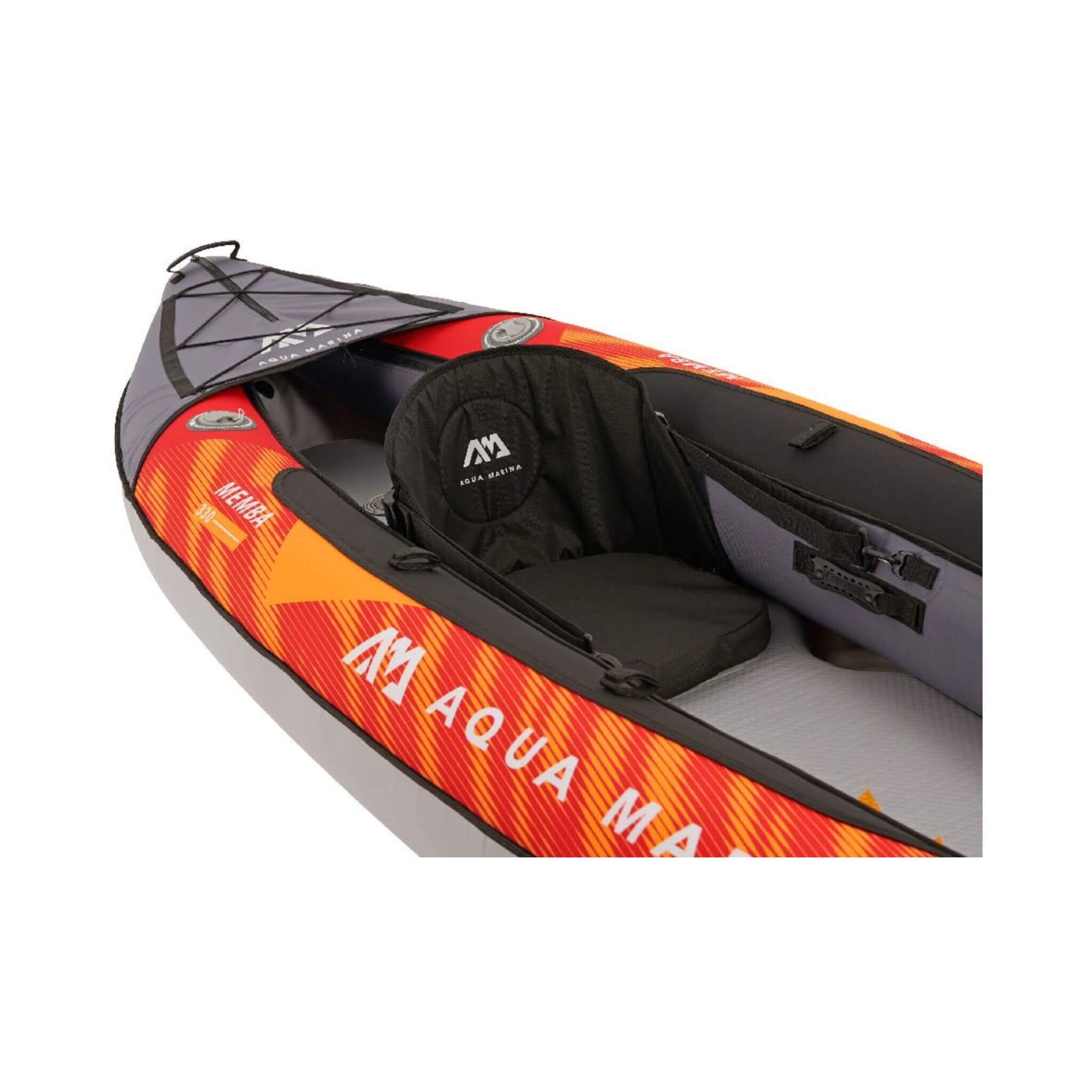 Aqua Marina Memba 330 10FT 1-Person Ultra Stiff Touring Kayak With Double Wall Fabric Floor [ME-330] (SAK56789)