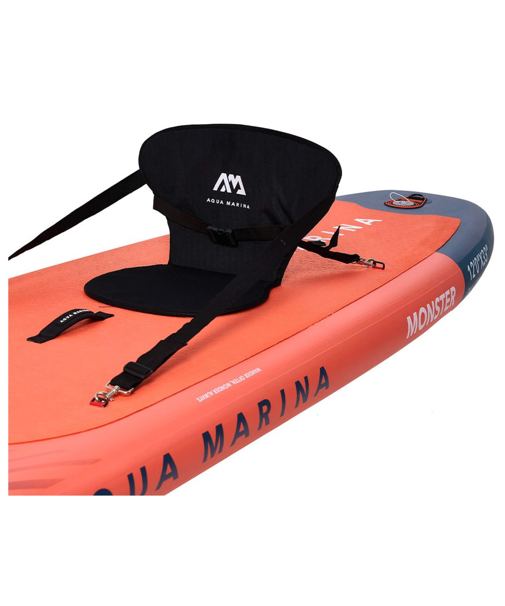 Aqua Marina Monster 12FT All-Around ISUP Sky Glider With Swift Attach Center Fin [BT-23MOP] (SAK56240)