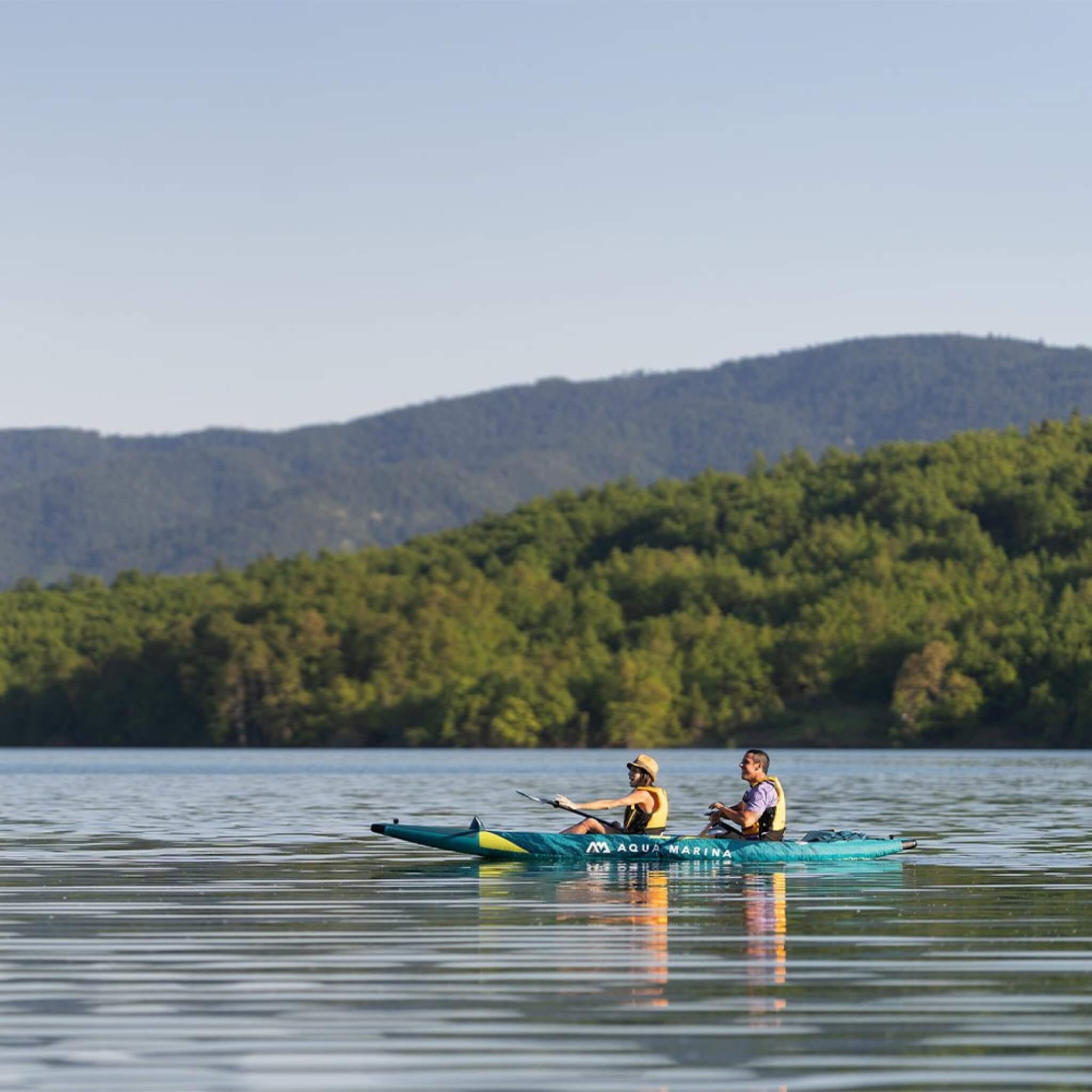 Aqua Marina Steam 412 14FT 2-Person Premium Kayak With DWF Deck [Paddle Excluded] [ST-412] (SAK57946)