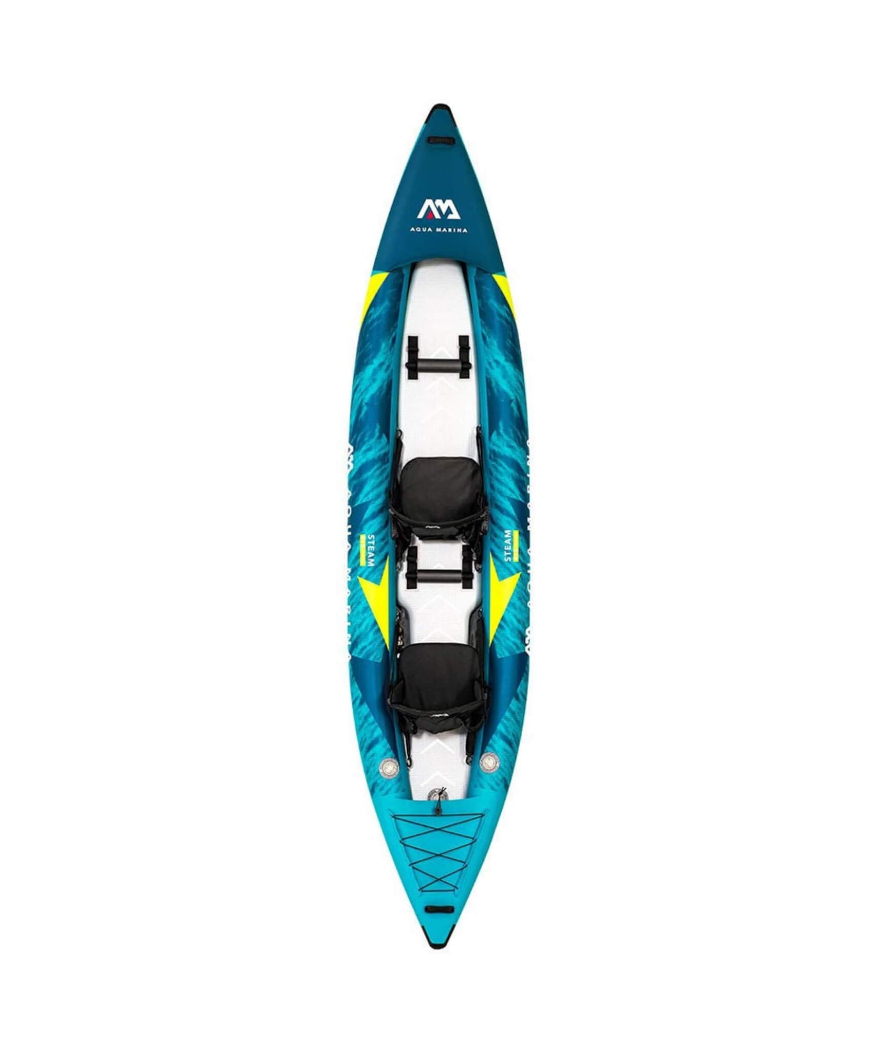 Aqua Marina Steam 412 14FT 2-Person Premium Kayak With DWF Deck [Paddle Excluded] [ST-412] (SAK57946)