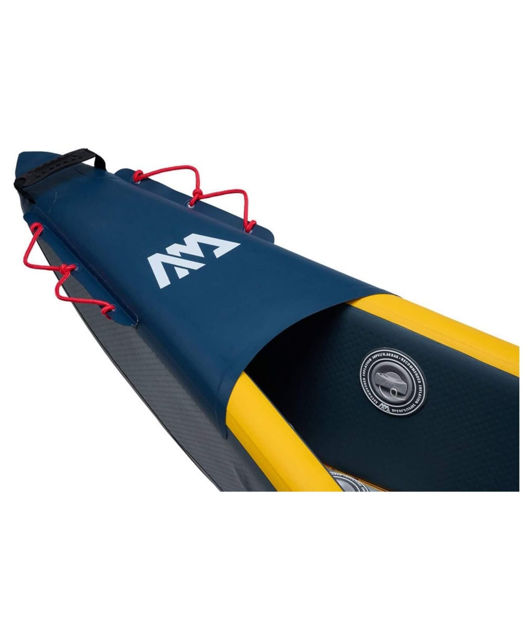 Aqua Marina Tomahawk AIR-K 440 14FT 2-Person High-Pressure Speed Inflatable Kayak [Paddle Excluded] [AIR-K440] (SAK31482)