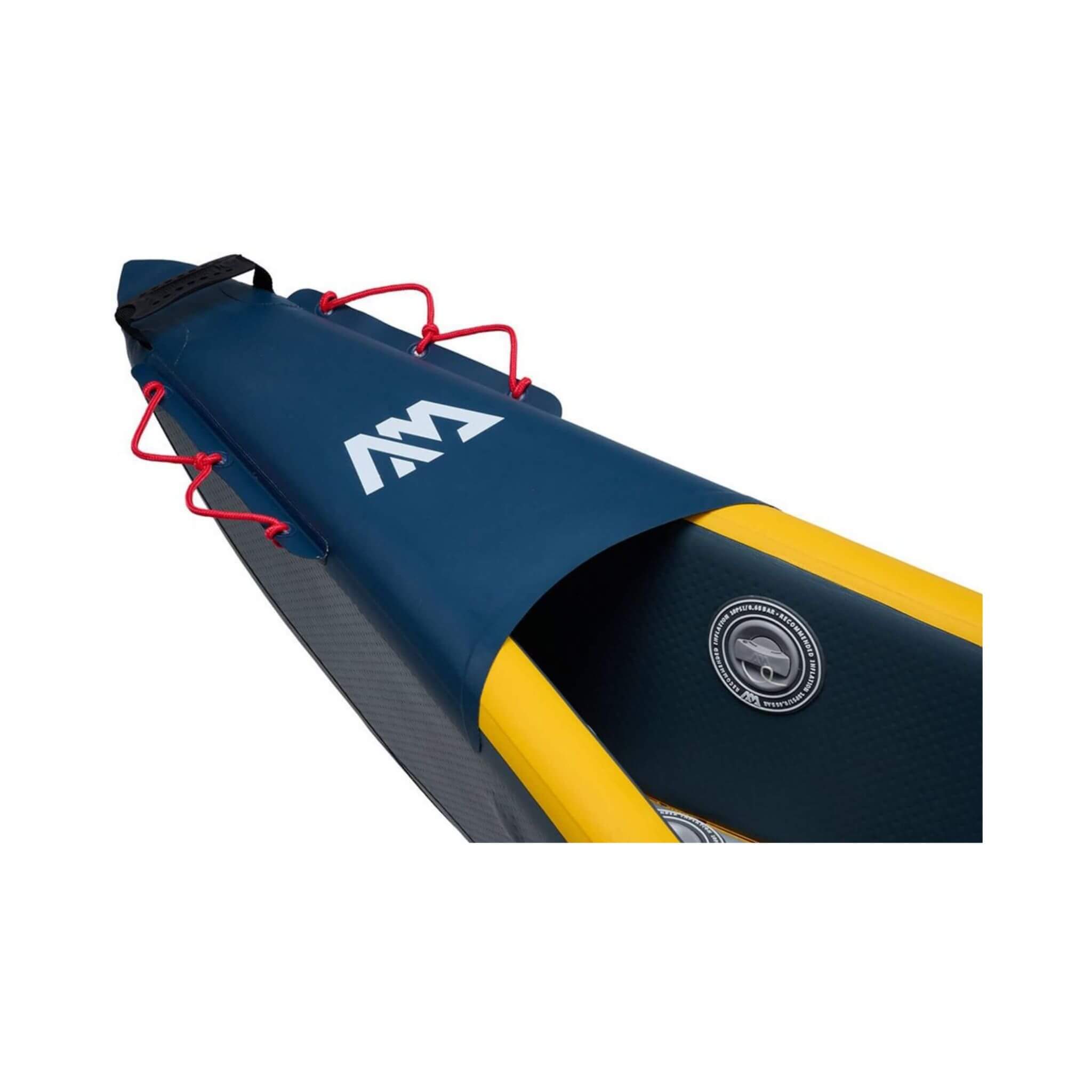 Aqua Marina Tomahawk AIR-K 440 14FT 2-Person High-Pressure Speed Inflatable Kayak [Paddle Excluded] [AIR-K440] (SAK31482)