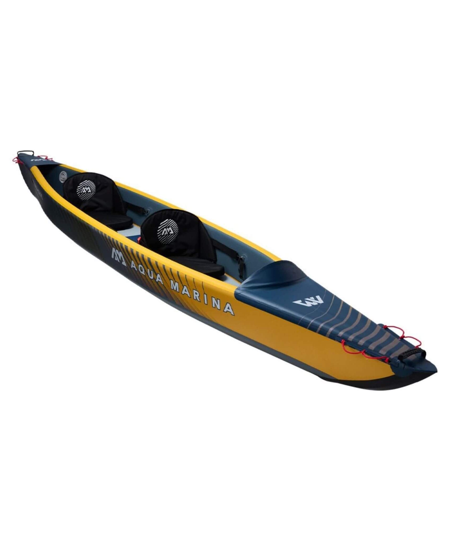 Aqua Marina Tomahawk AIR-K 440 14FT 2-Person High-Pressure Speed Inflatable Kayak [Paddle Excluded] [AIR-K440] (SAK31482)