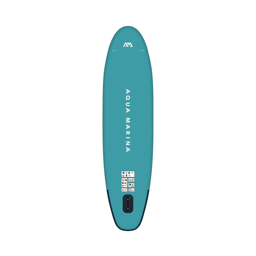 Aqua Marina Vapor 10FT All-Around SUP W/ Sand Ripple Grooved EVA Footpad [BT-23VAP] (SAK60532)