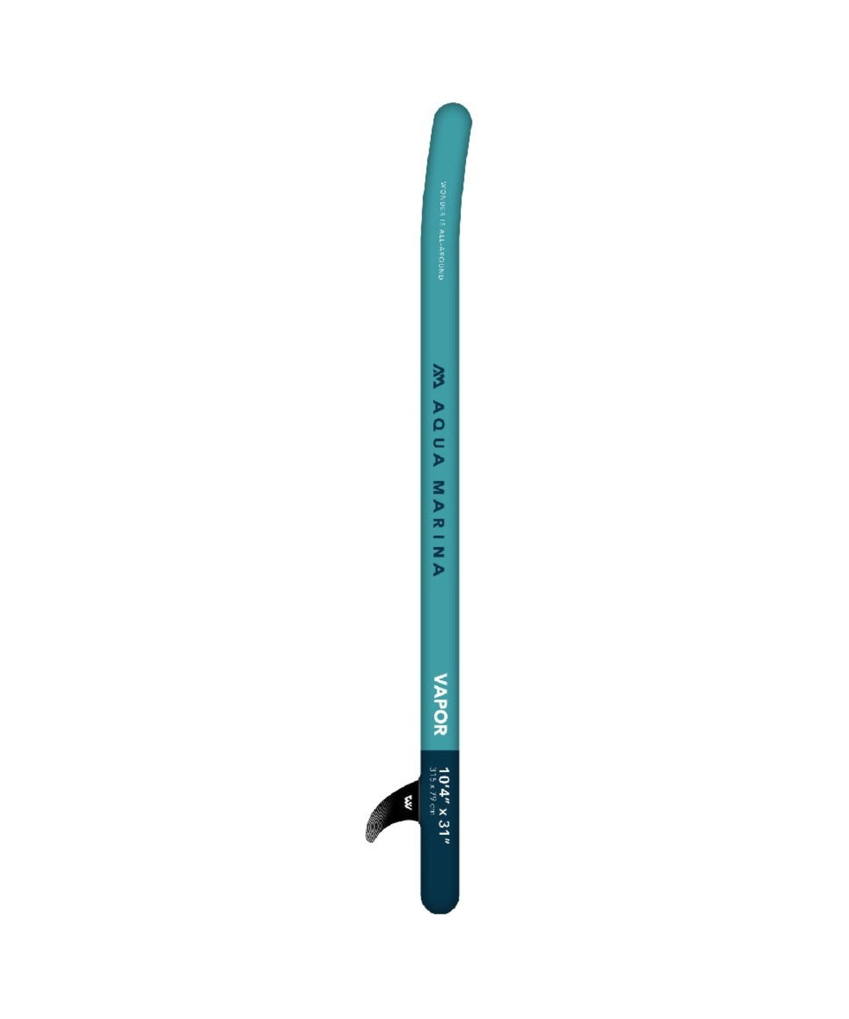 Aqua Marina Vapor 10FT All-Around SUP W/ Sand Ripple Grooved EVA Footpad [BT-23VAP] (SAK60532)