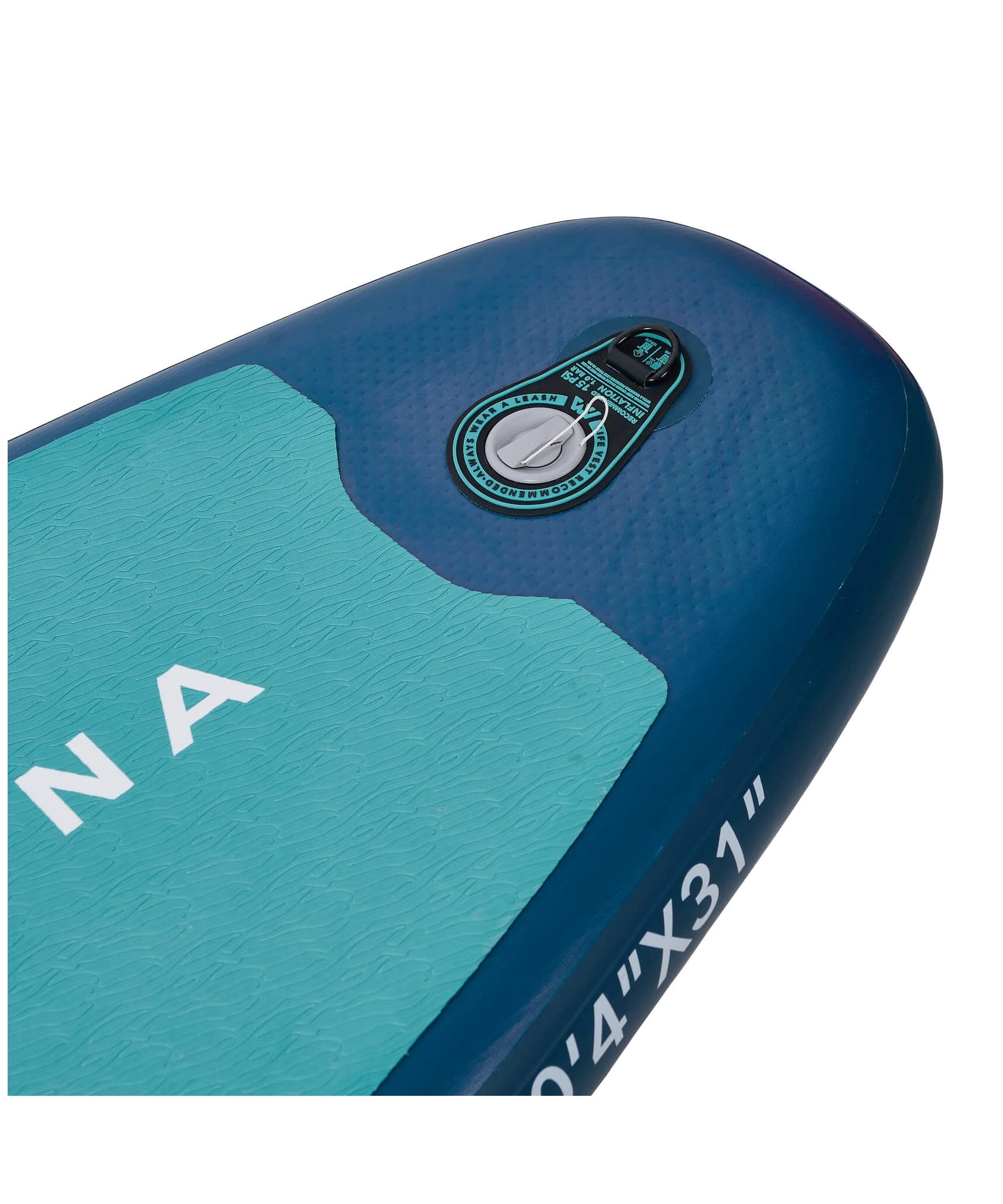 Aqua Marina Vapor 10FT All-Around SUP W/ Sand Ripple Grooved EVA Footpad [BT-23VAP] (SAK60532)