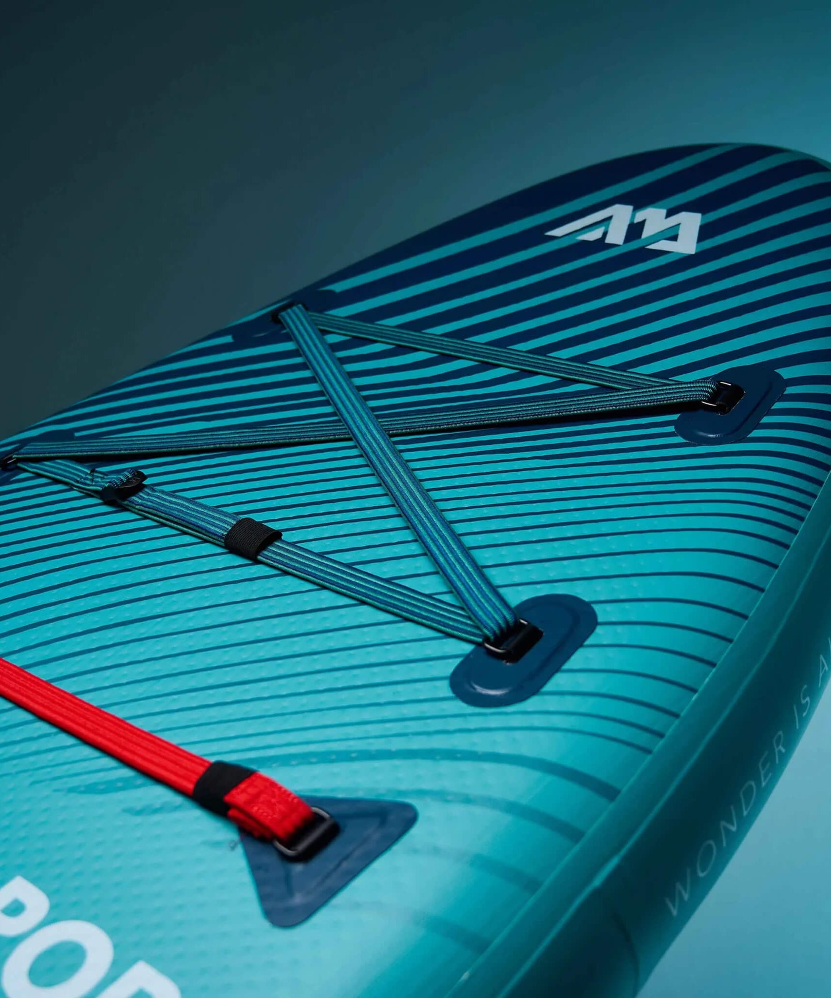 Aqua Marina Vapor 10FT All-Around SUP W/ Sand Ripple Grooved EVA Footpad [BT-23VAP] (SAK60532)
