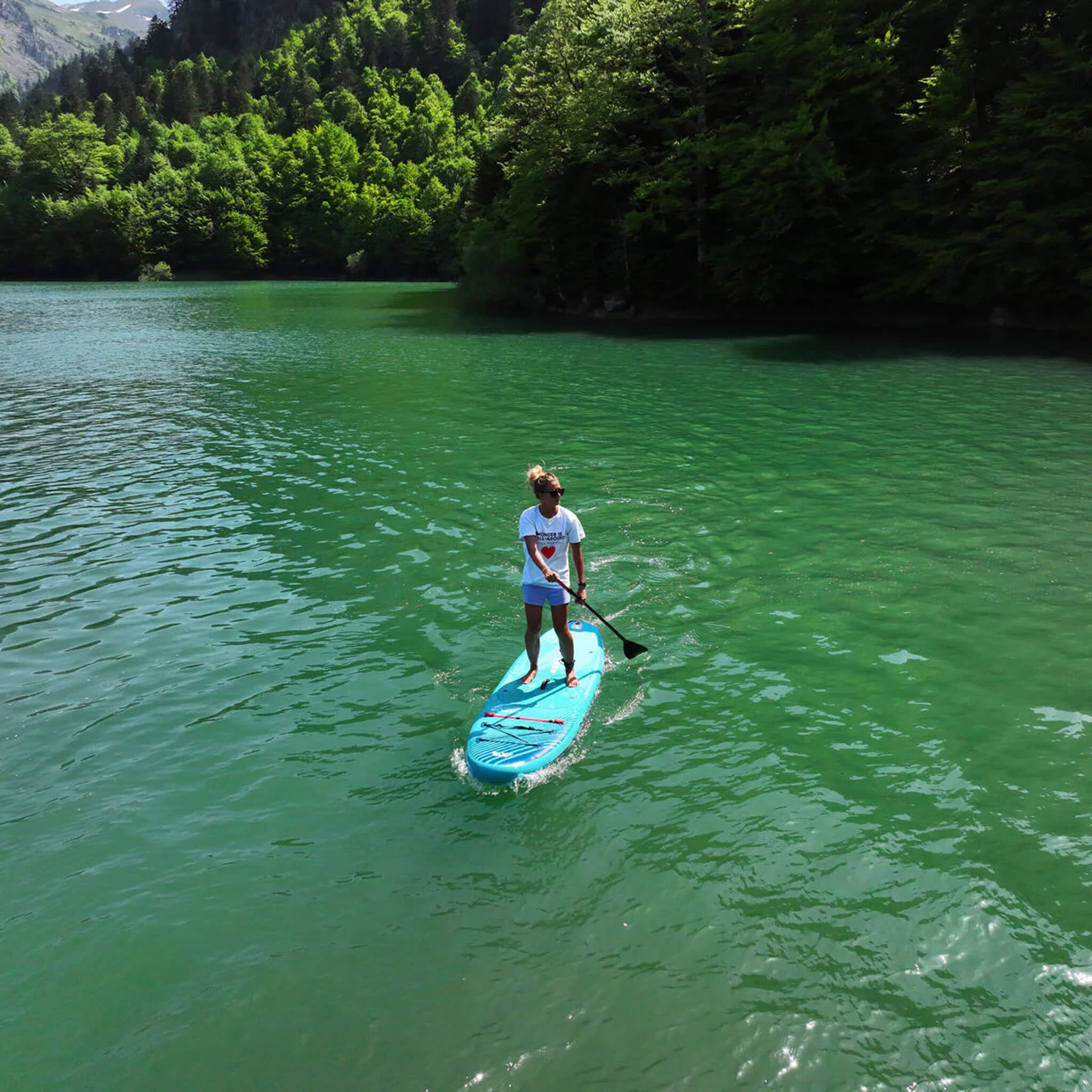 Aqua Marina Vapor 10FT All-Around SUP W/ Sand Ripple Grooved EVA Footpad [BT-23VAP] (SAK60532)