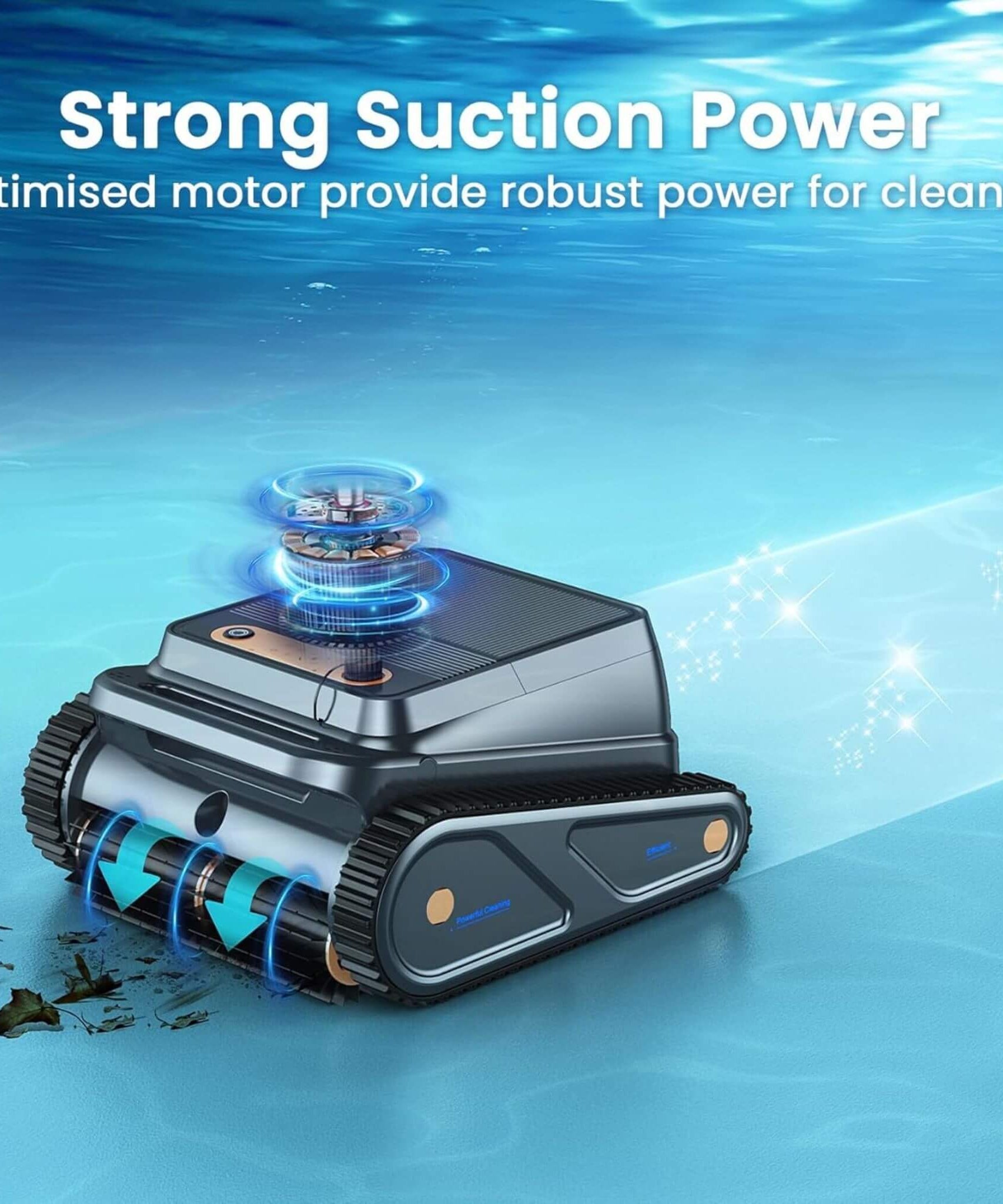 AquaBot Smart Robotic Pool Cleaner With Fast Charging (SAK73916)