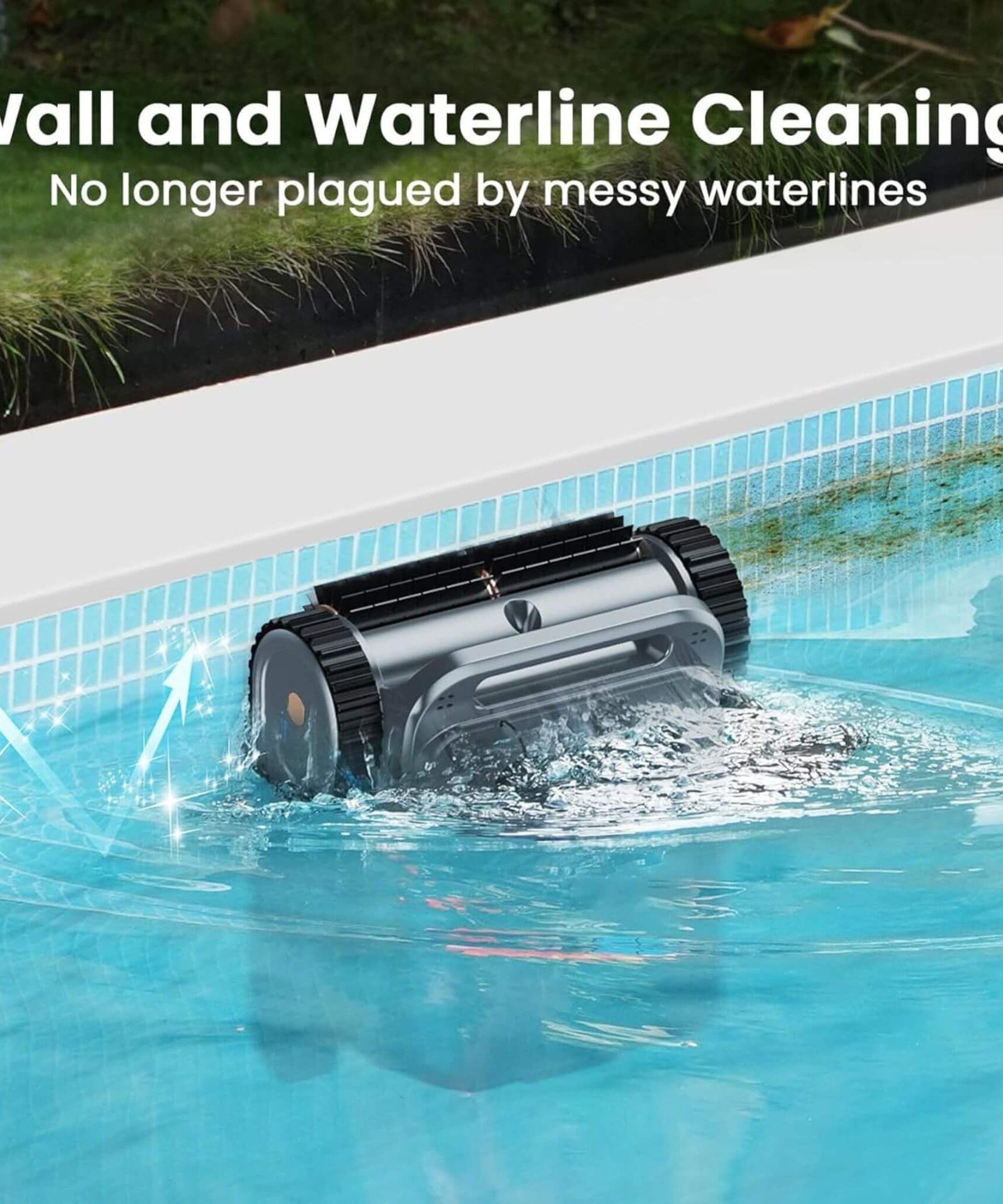 AquaBot Smart Robotic Pool Cleaner With Fast Charging (SAK73916)