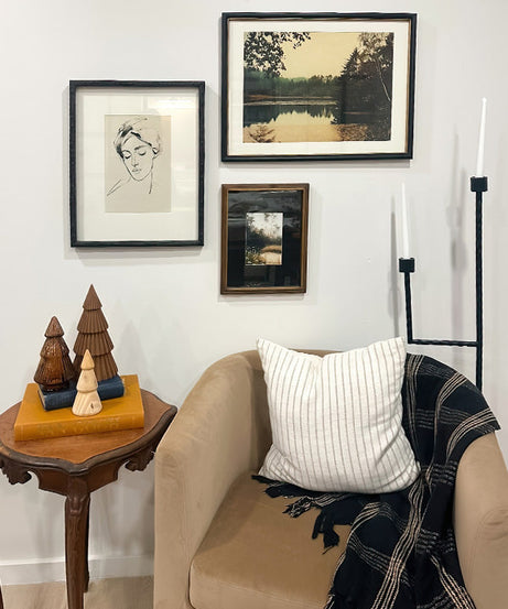 Kuratierte Galeriewandkunst-Kollektion, 3er-Set